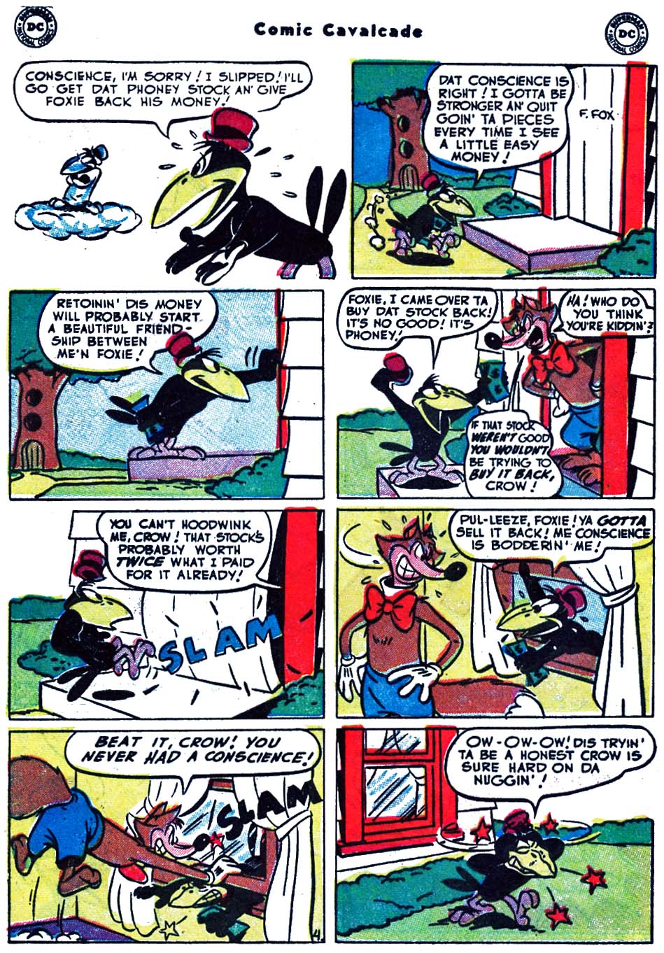 Read online Comic Cavalcade comic -  Issue #51 - 6