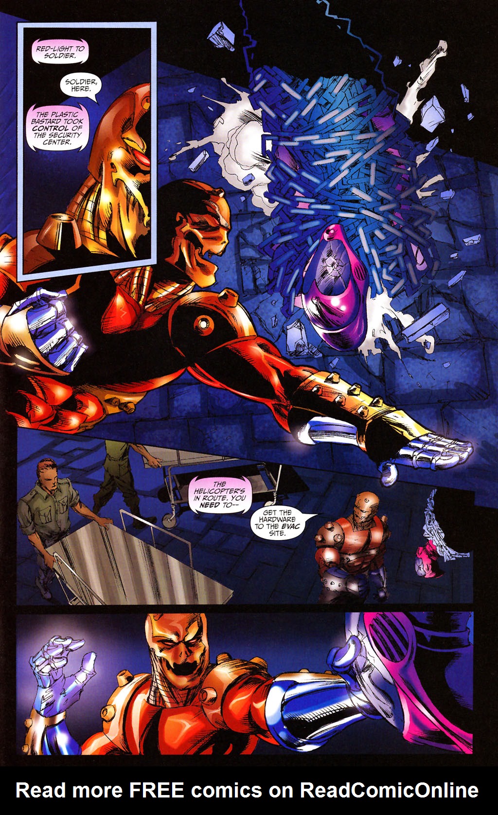 Read online Task Force One comic -  Issue #3 - 21