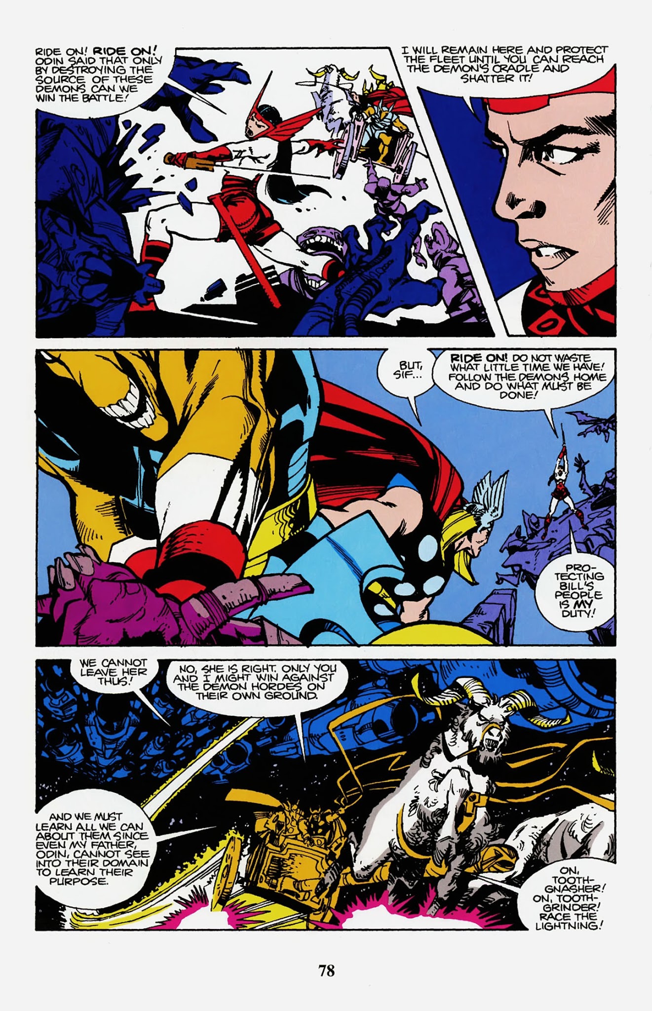 Read online Thor Visionaries: Walter Simonson comic -  Issue # TPB 1 - 80