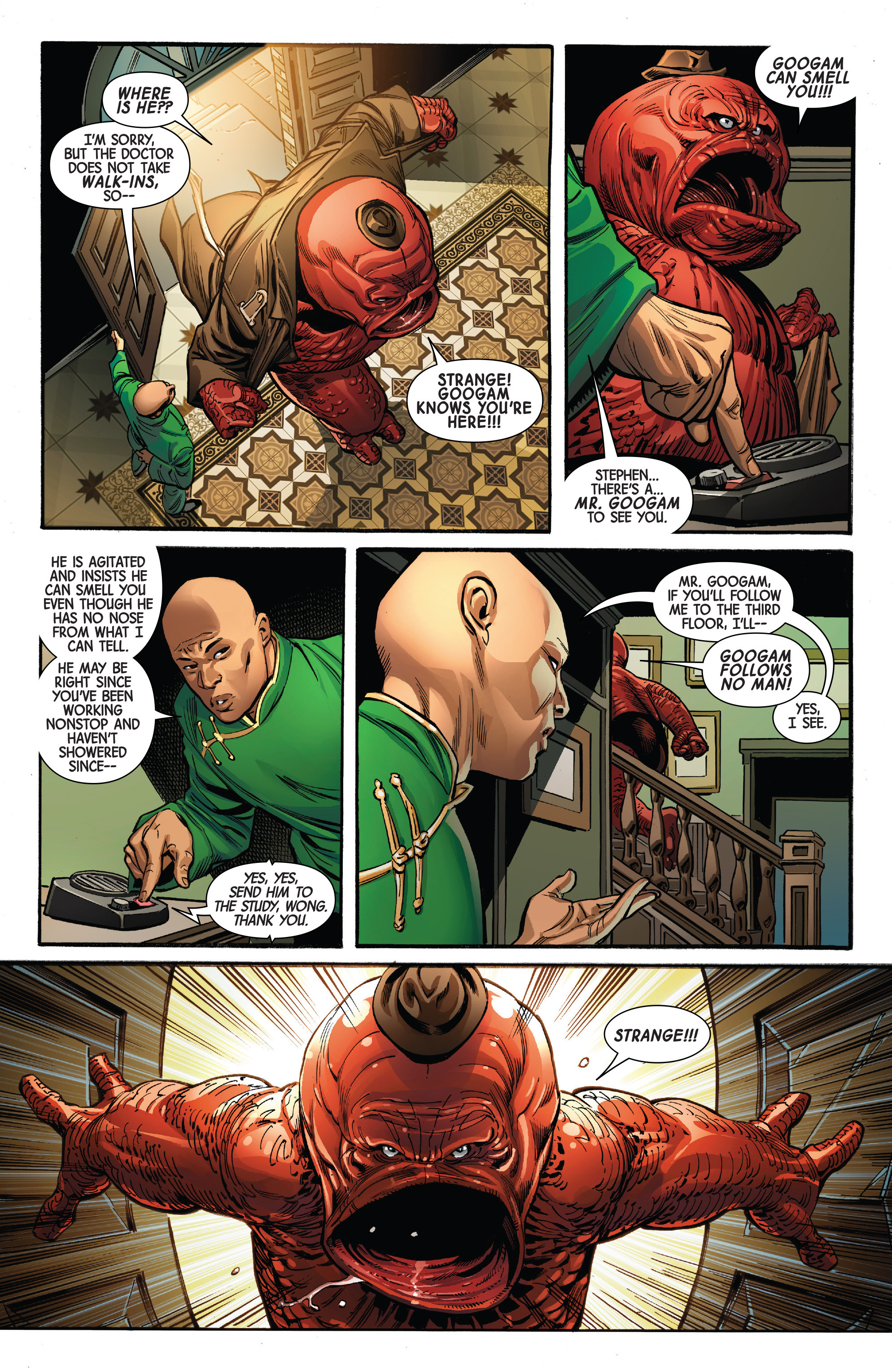 Read online Doctor Strange (2015) comic -  Issue #1 - MU - 11