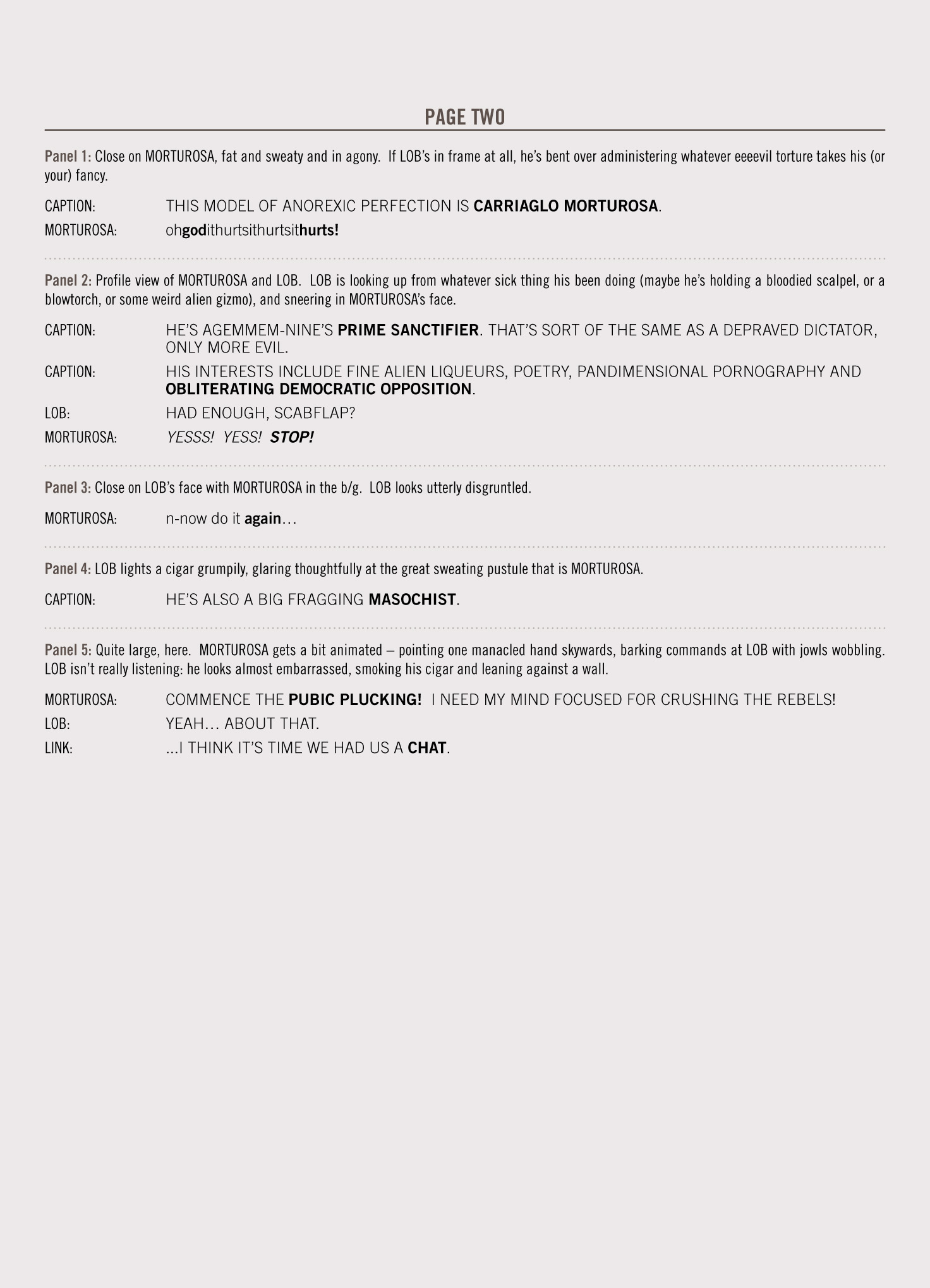 Read online 2000 AD Script Book comic -  Issue # TPB (Part 2) - 77