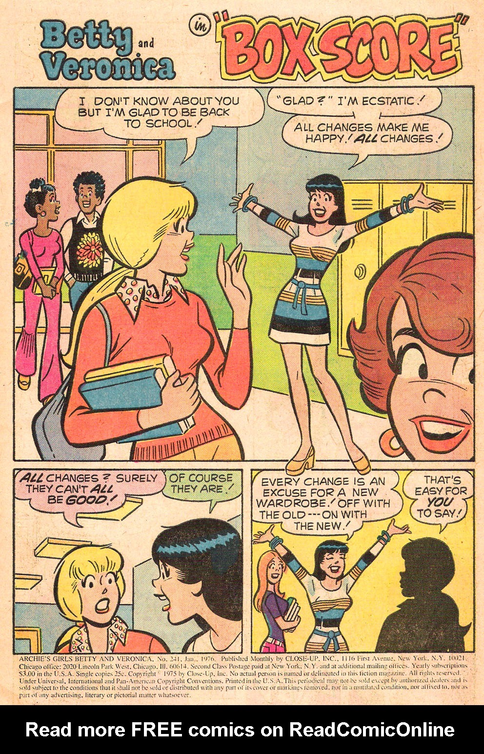 Read online Archie's Girls Betty and Veronica comic -  Issue #241 - 3