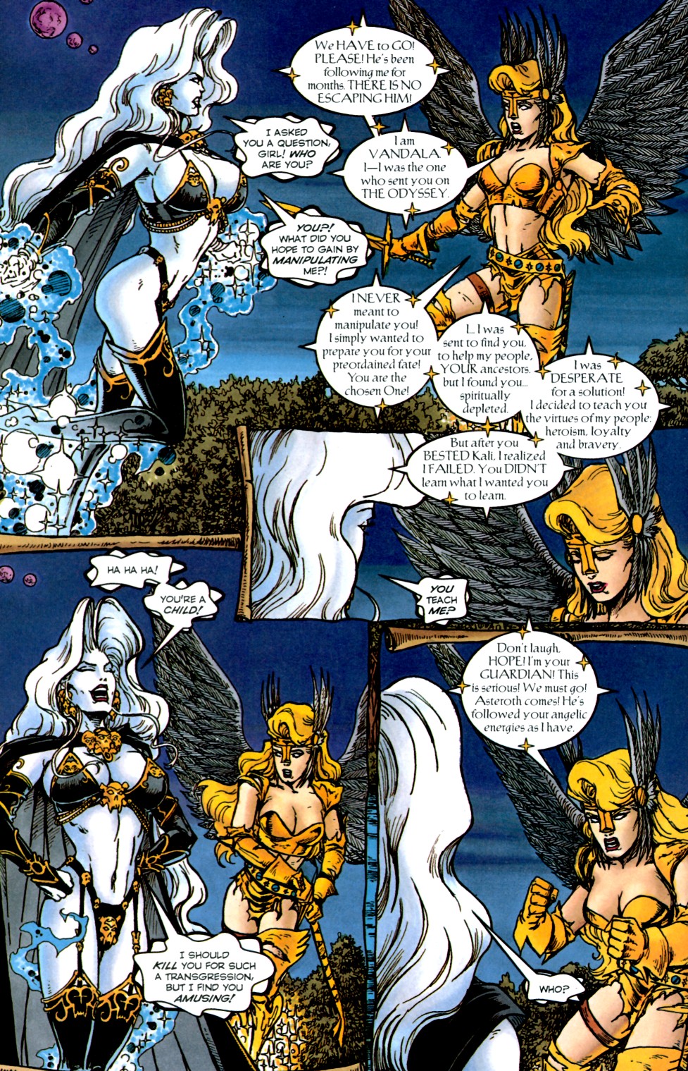 Read online Lady Death III: The Odyssey comic -  Issue #4 - 11