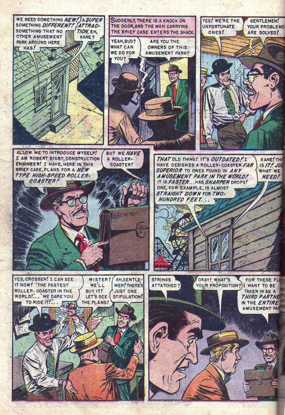 Read online Tales From The Crypt (1950) comic -  Issue #22 - 23
