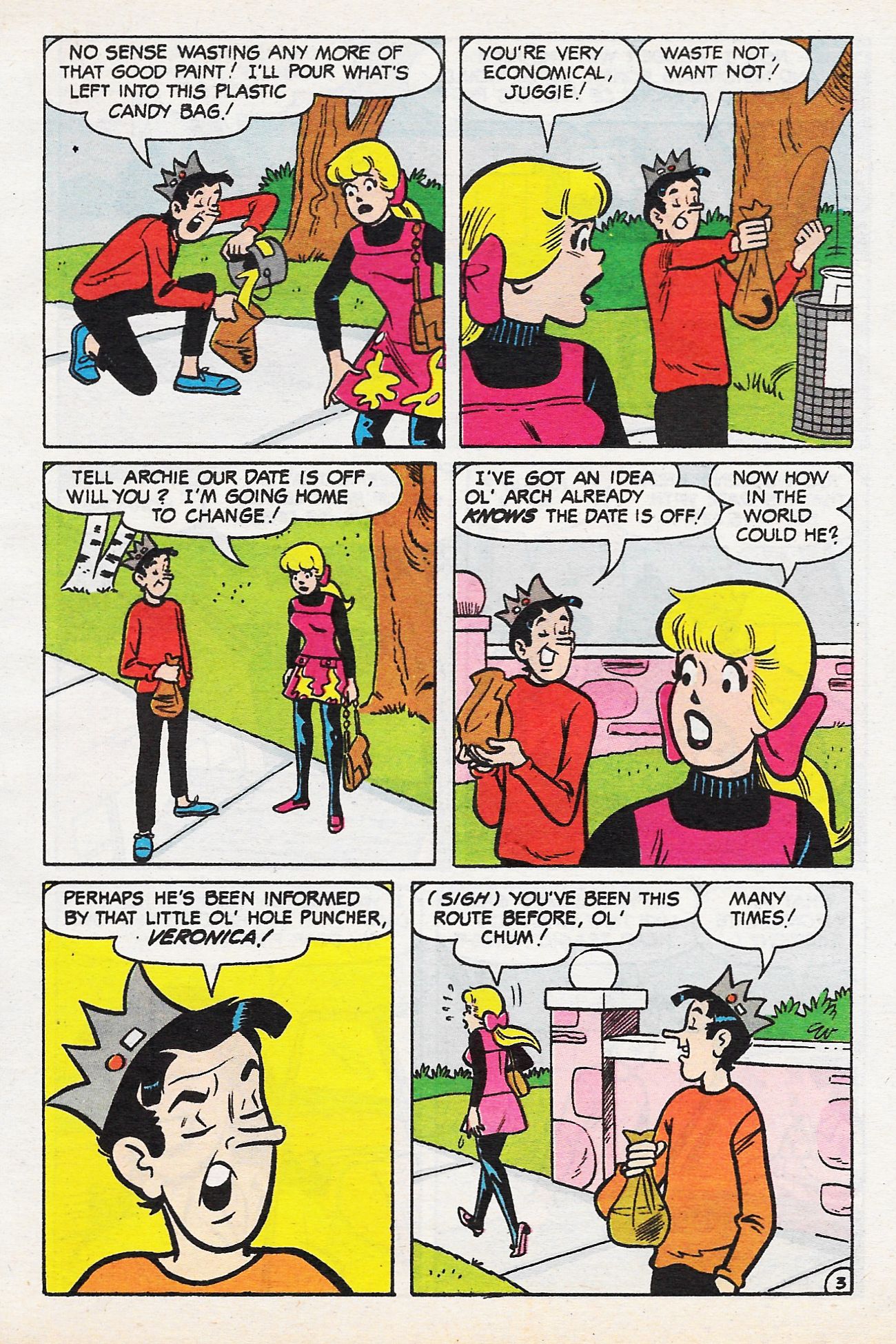 Read online Betty and Veronica Digest Magazine comic -  Issue #58 - 63
