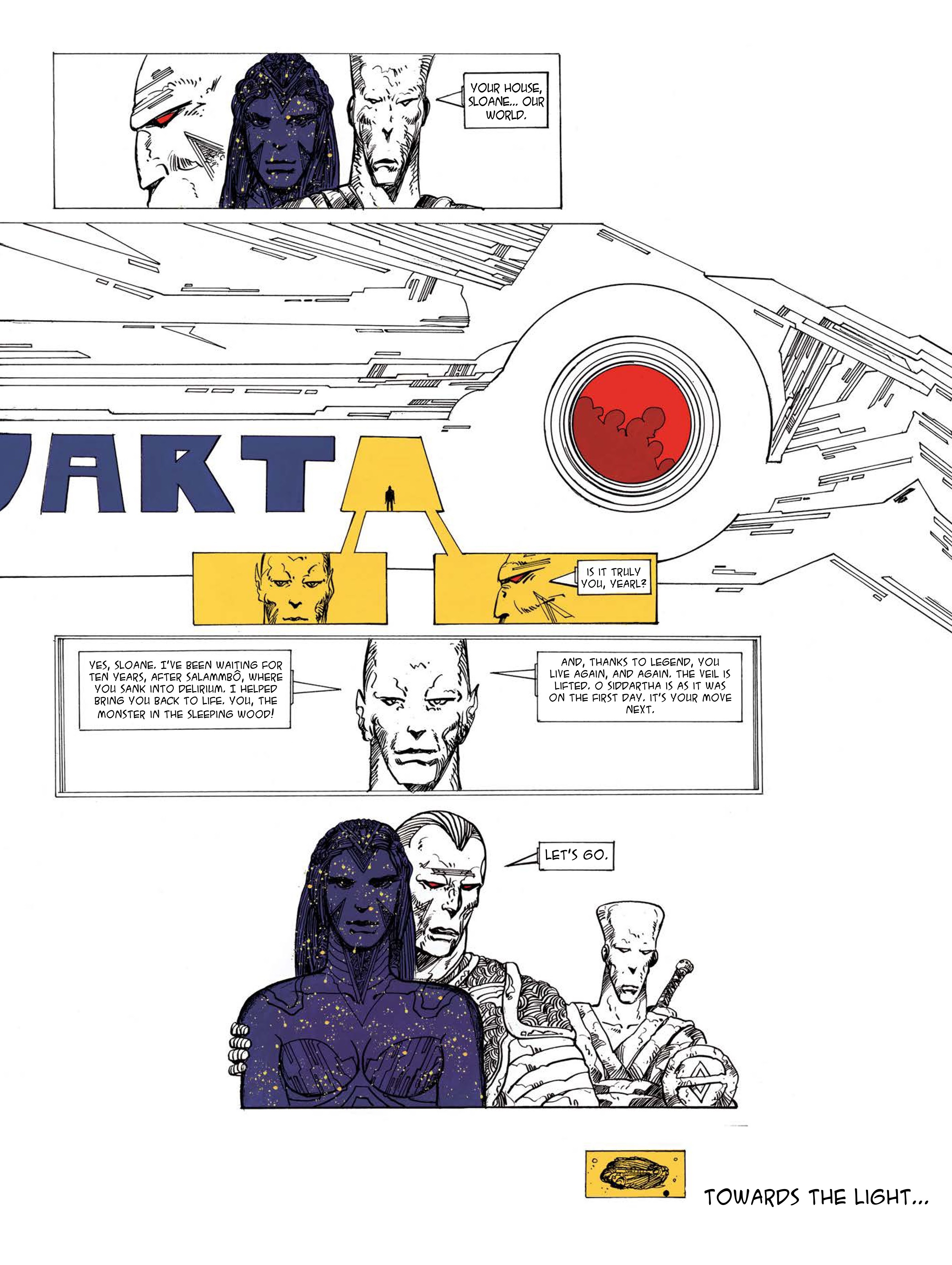 Read online Lone Sloane: Chaos comic -  Issue # Full - 56