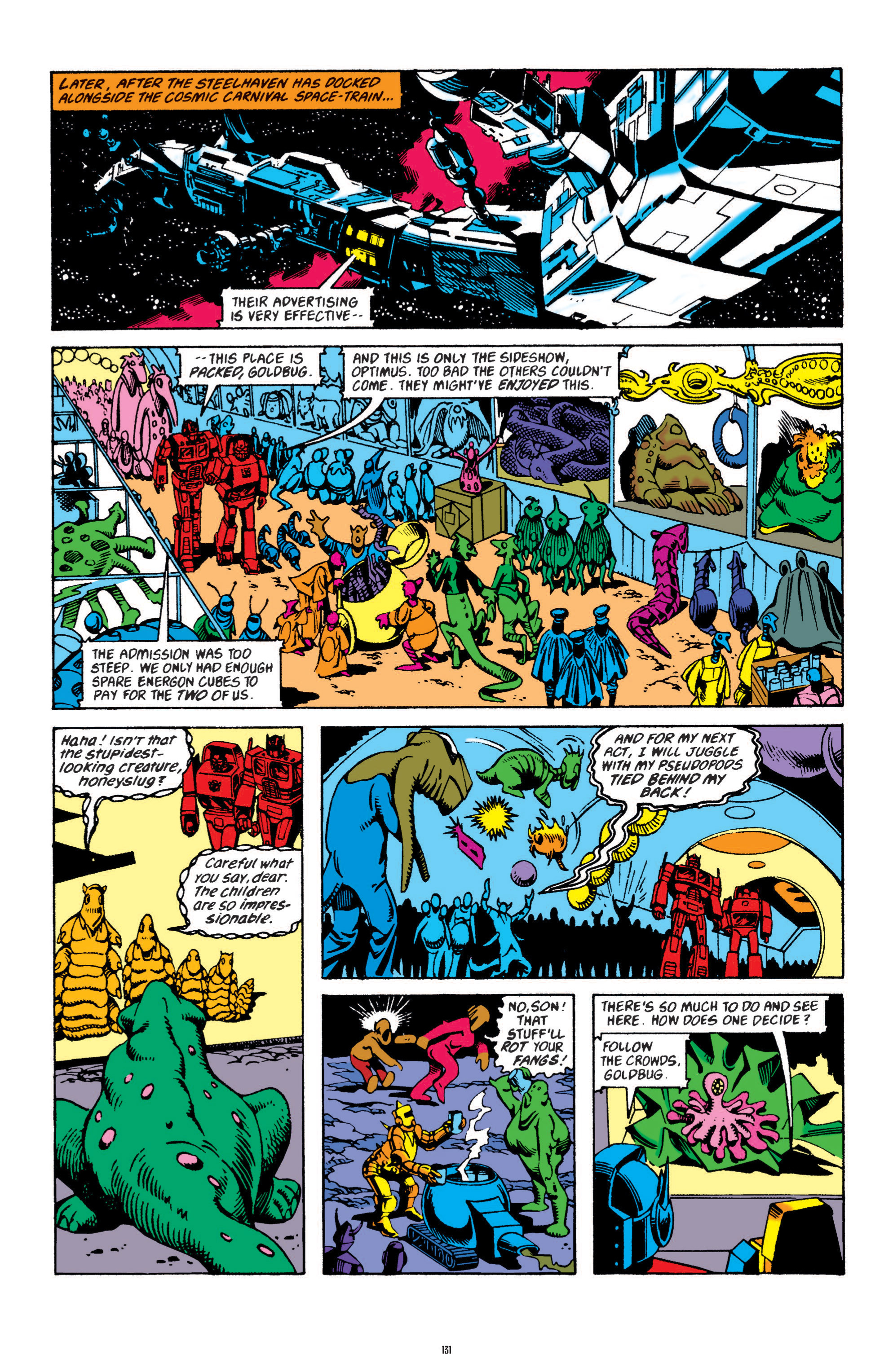 Read online The Transformers Classics comic -  Issue # TPB 4 - 132