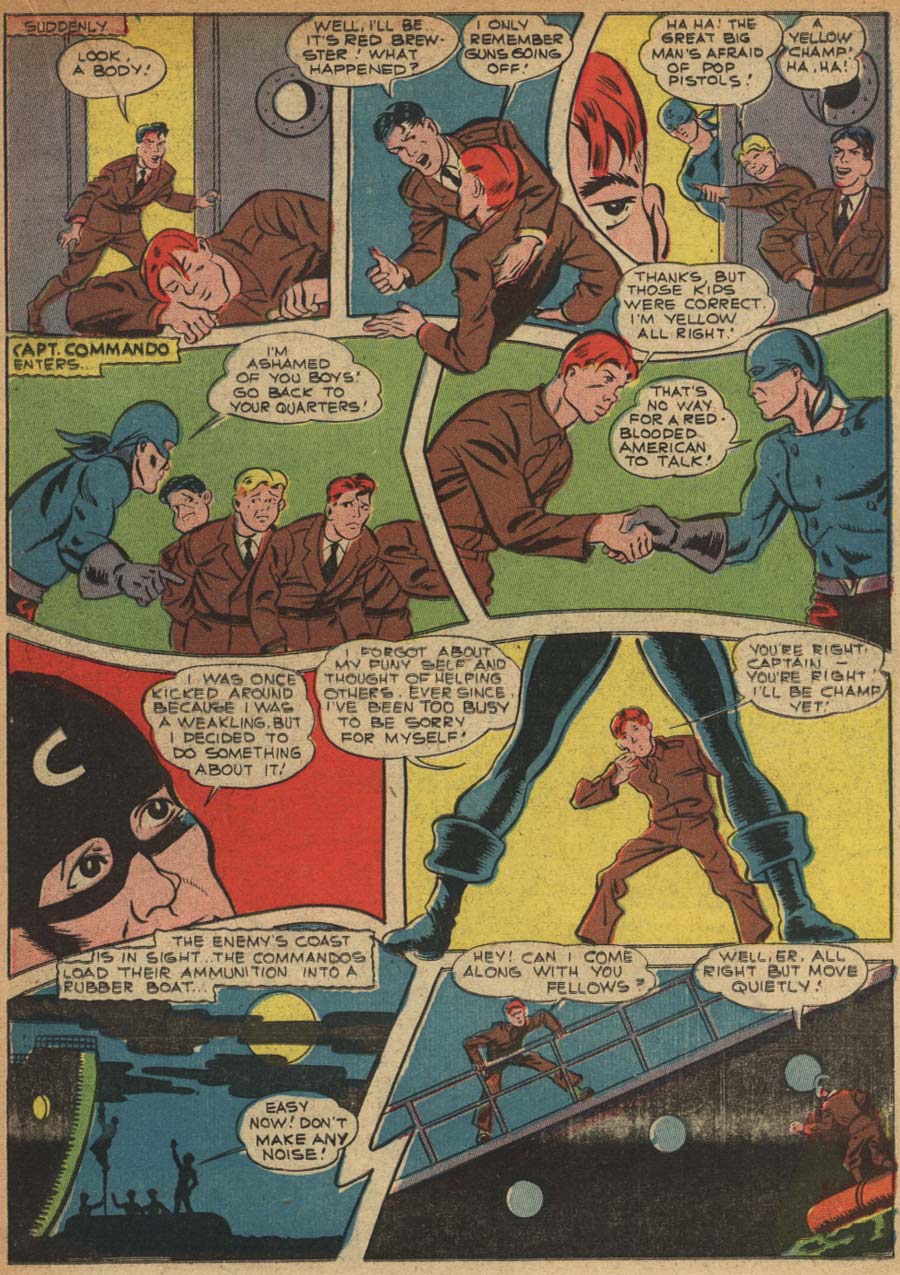 Read online Pep Comics comic -  Issue #33 - 36