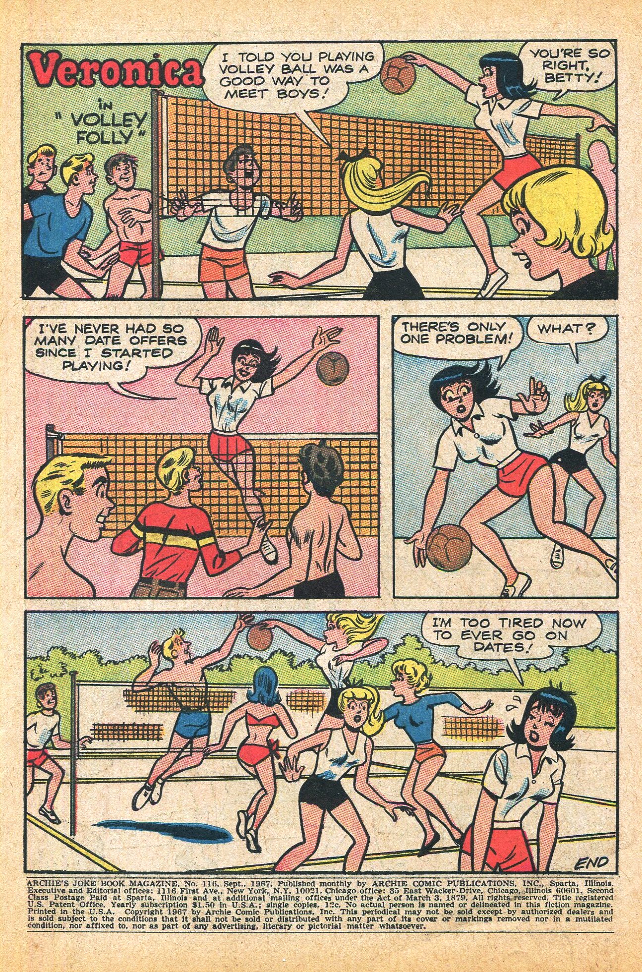 Read online Archie's Joke Book Magazine comic -  Issue #116 - 3