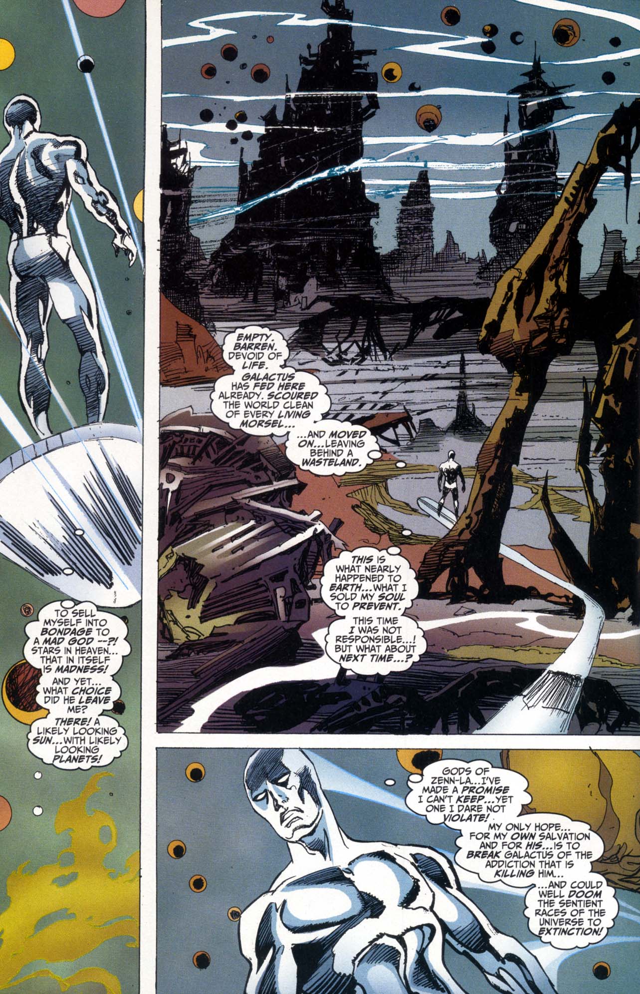 Read online Galactus the Devourer comic -  Issue #4 - 4