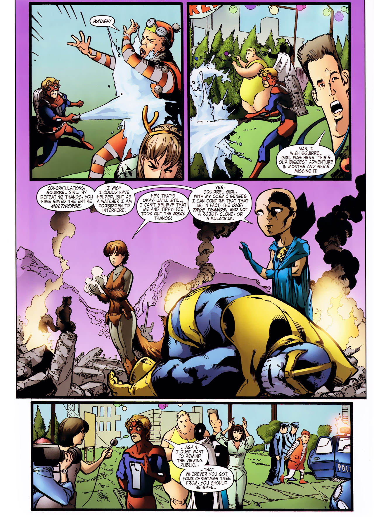 Read online Marvel Holiday Magazine 2010 comic -  Issue #1 - 50