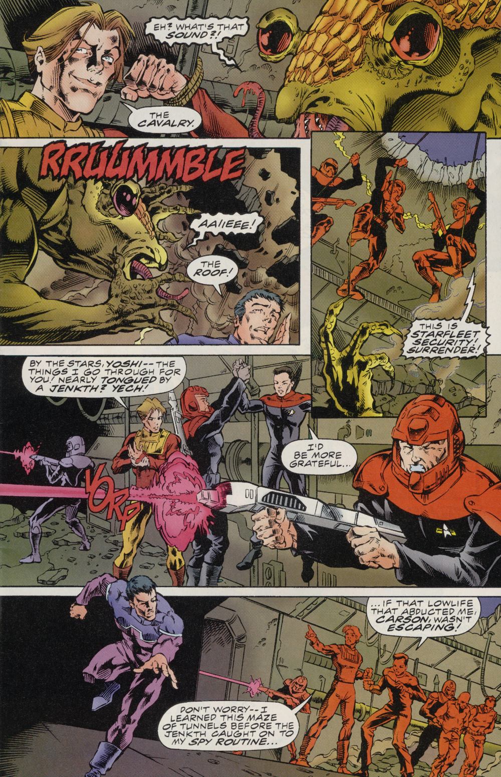 Read online Star Trek: Starfleet Academy (1996) comic -  Issue #1 - 4