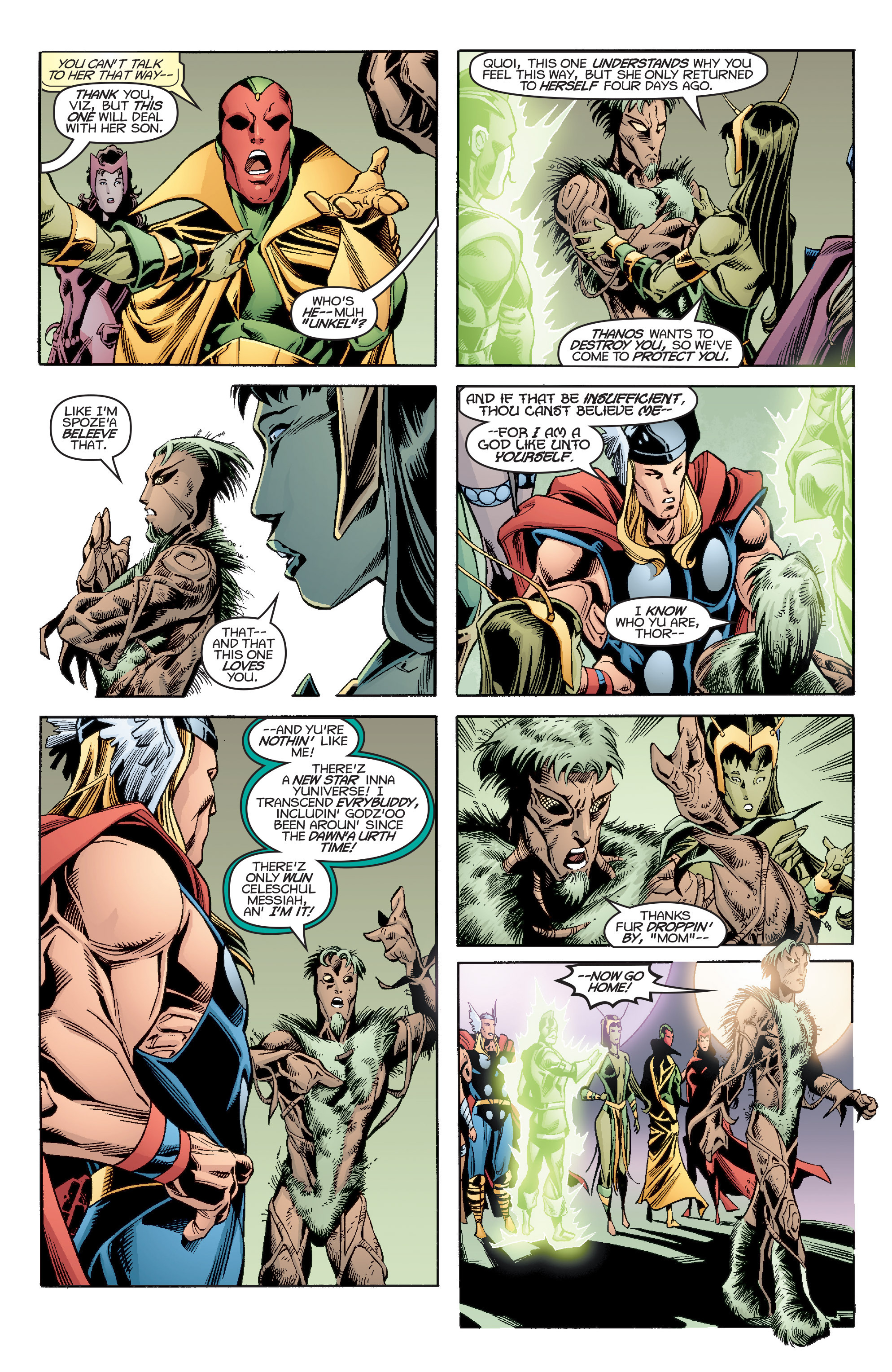 Read online Avengers: Celestial Quest comic -  Issue #3 - 16