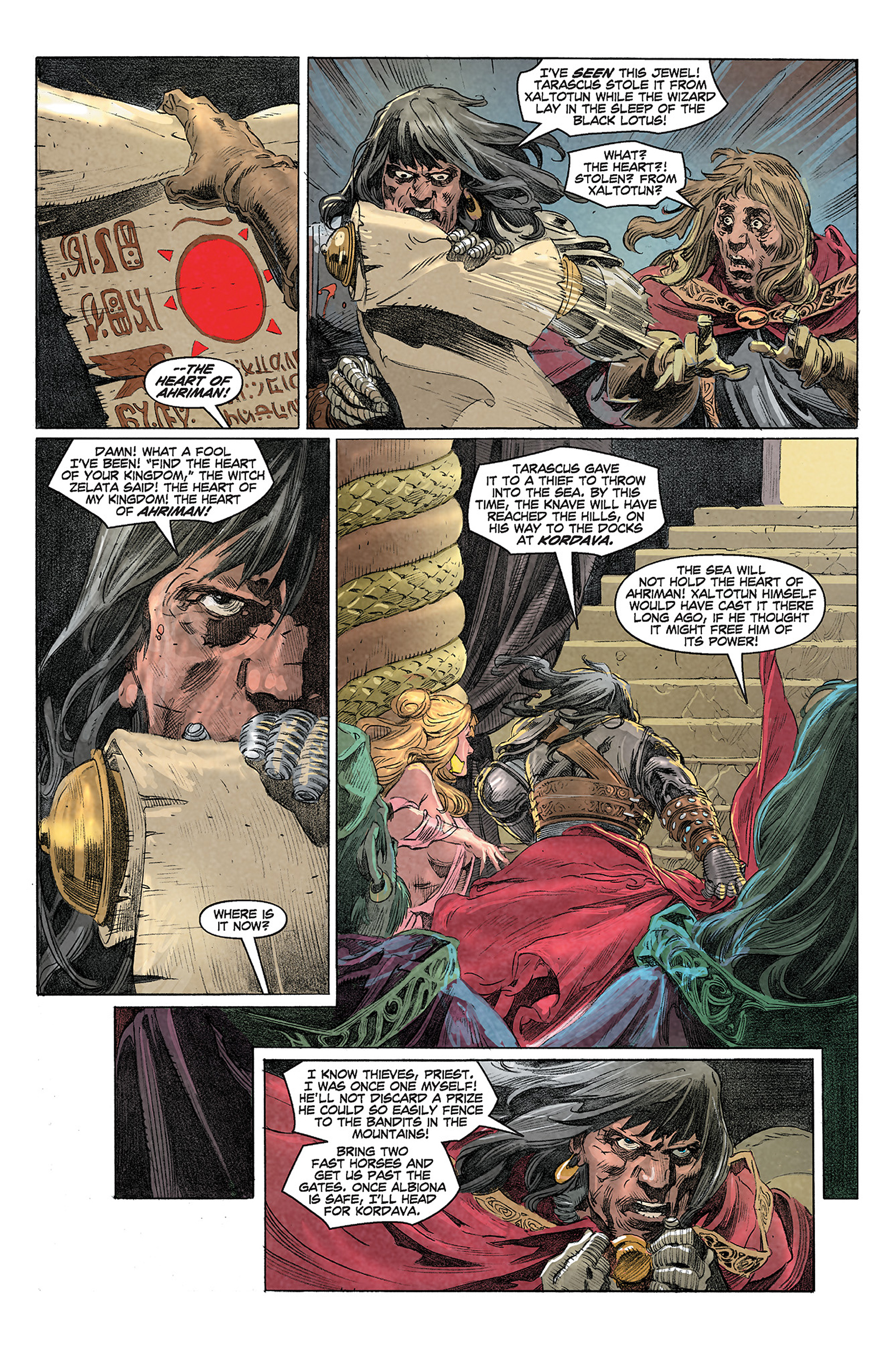 Read online King Conan: The Hour of the Dragon comic -  Issue #5 - 22
