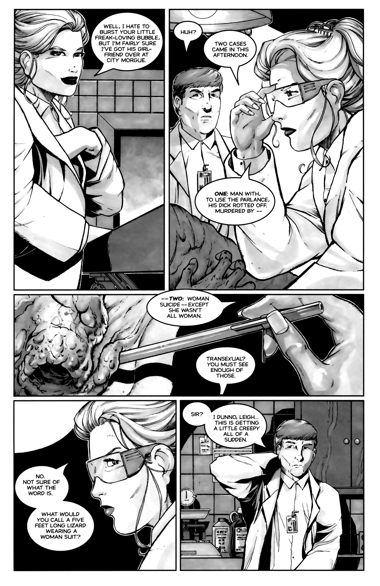 Read online Strange Kiss comic -  Issue #2 - 7