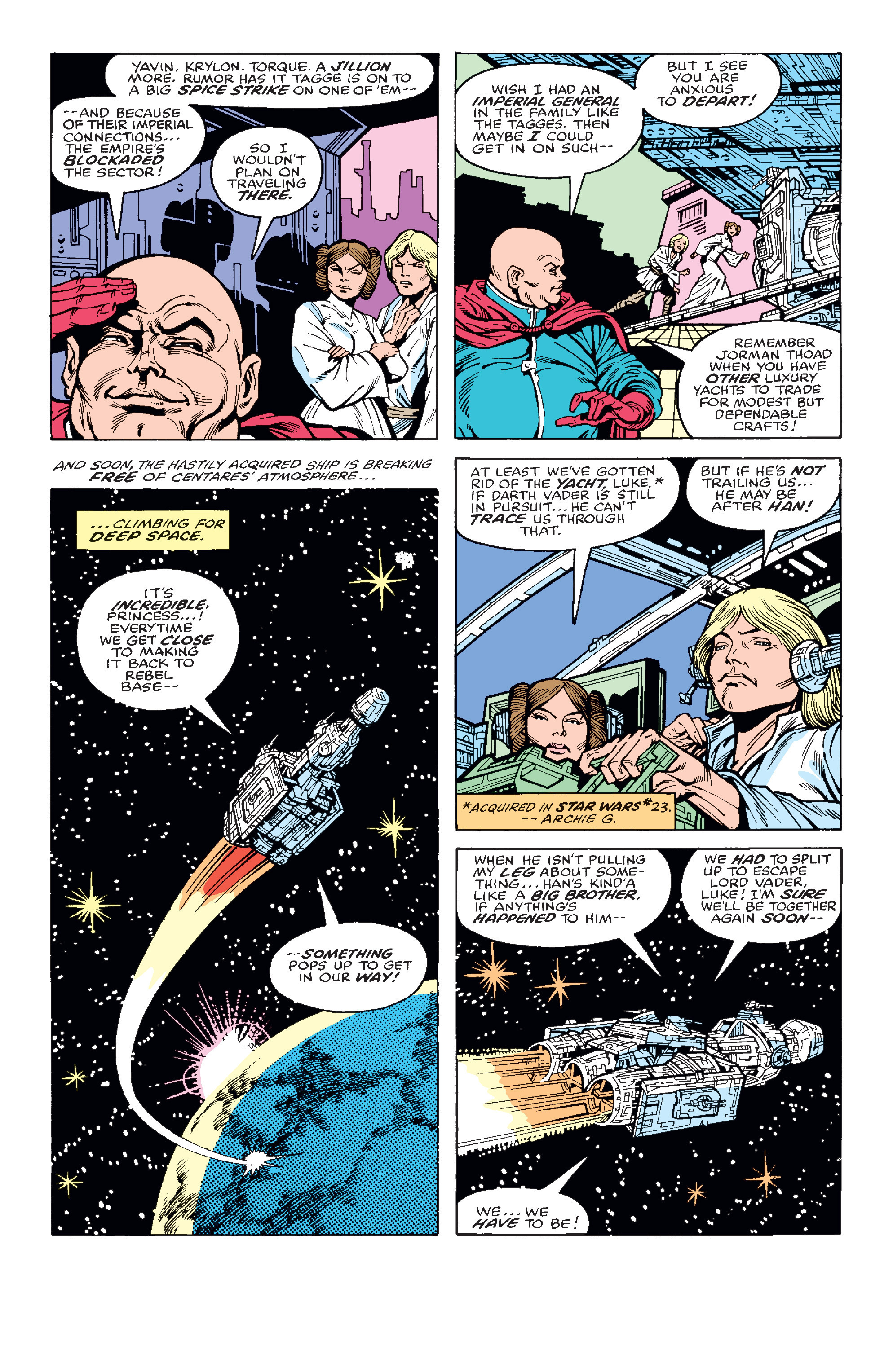 Read online Star Wars (1977) comic -  Issue #25 - 6