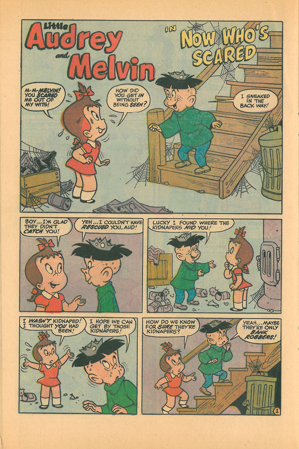 Read online Little Audrey And Melvin comic -  Issue #39 - 12