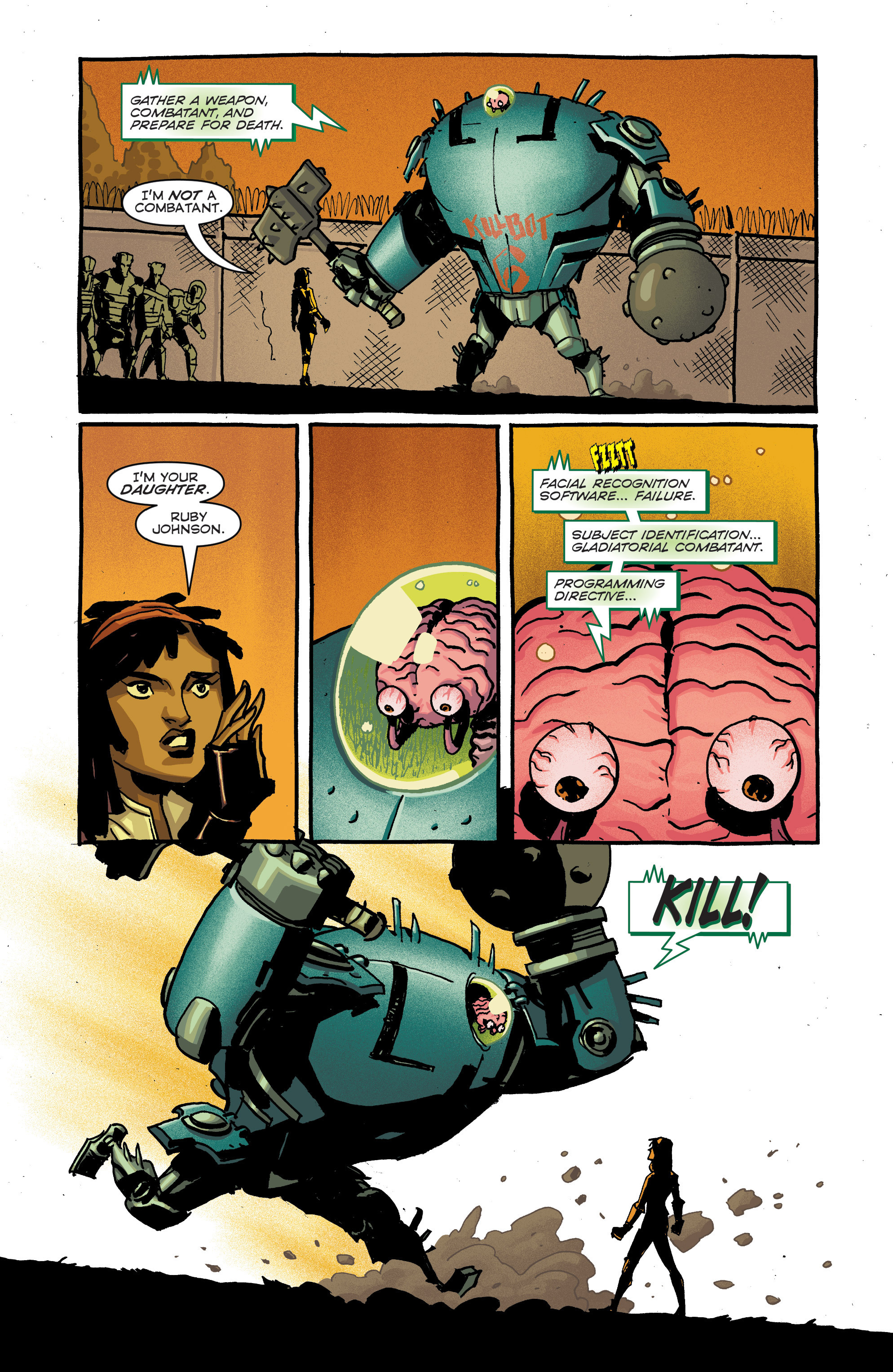 Read online Mars Attacks: Occupation comic -  Issue #4 - 12