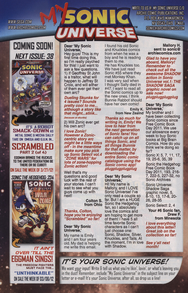 Read online Sonic Universe comic -  Issue #37 - 34