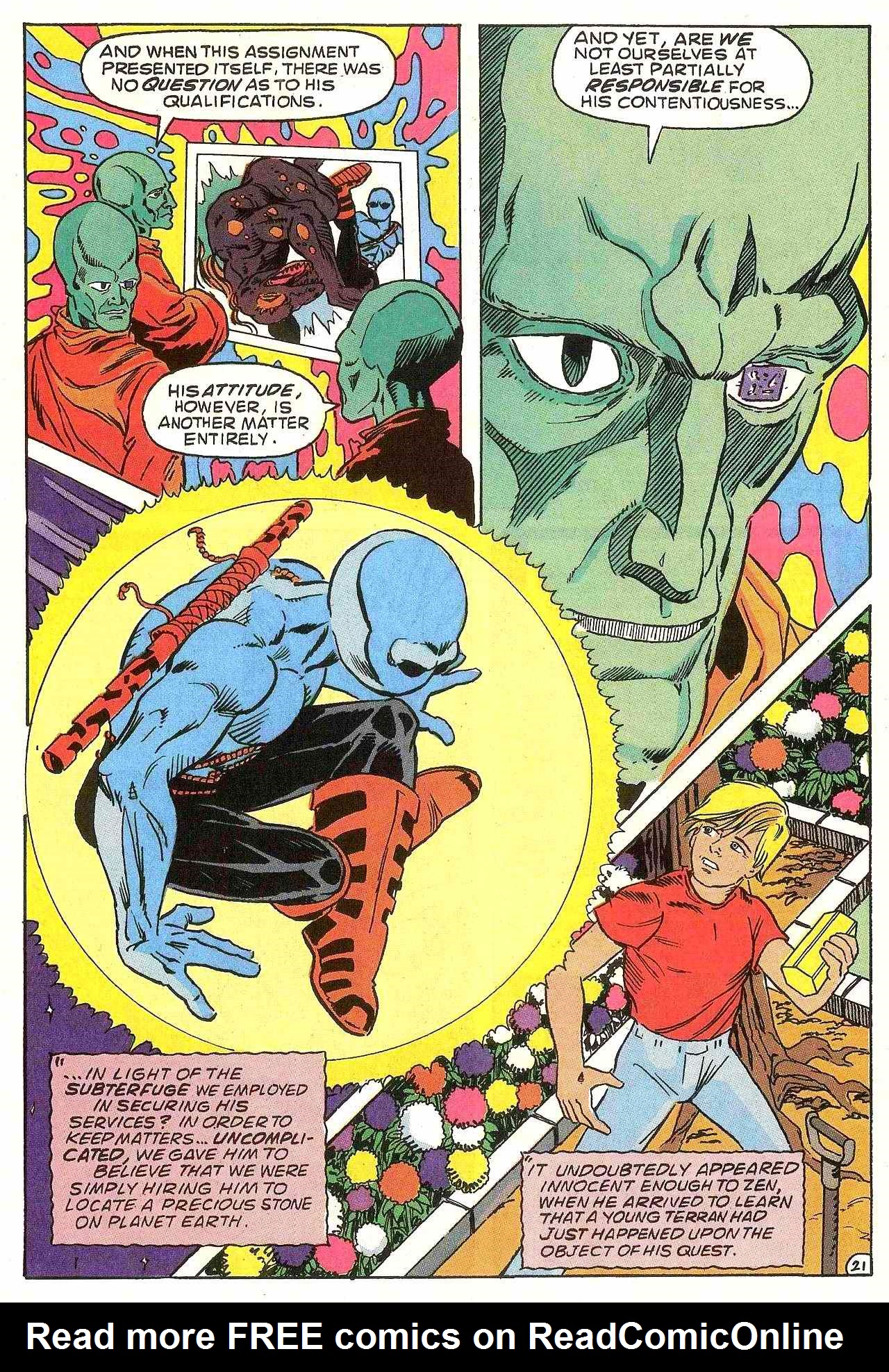Read online Zen Intergalactic Ninja (1992) comic -  Issue #1 - 22