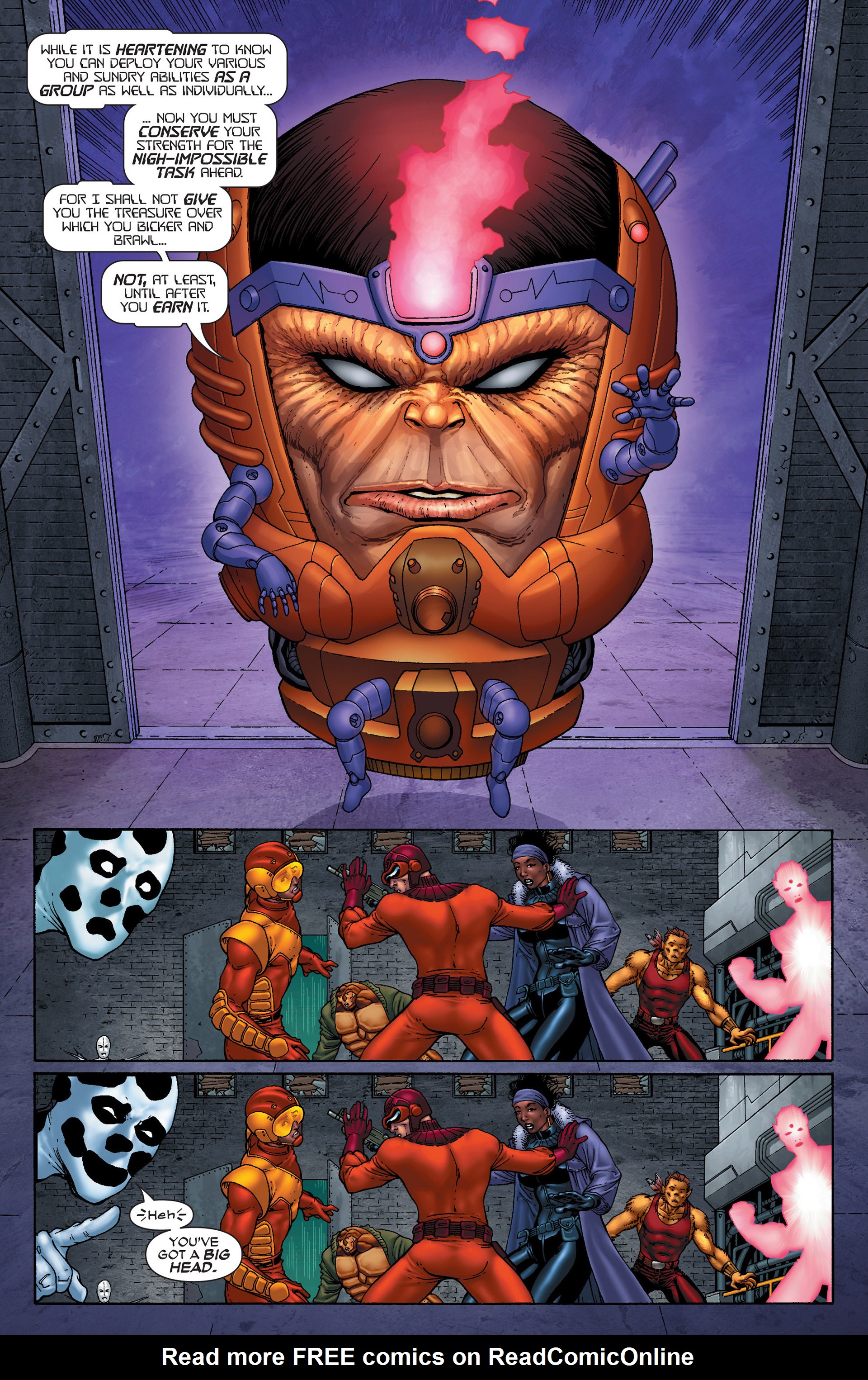 Read online Super-Villain Team-Up/MODOK's 11 comic -  Issue #1 - 21