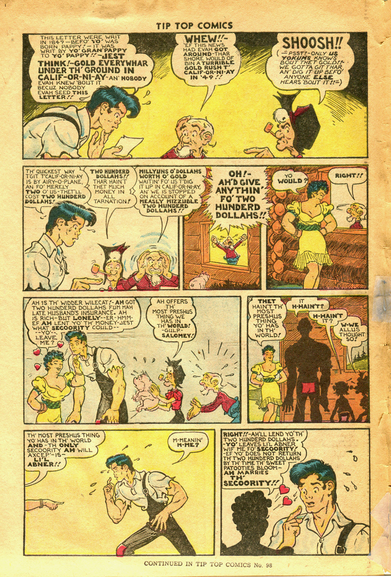 Read online Tip Top Comics comic -  Issue #97 - 8