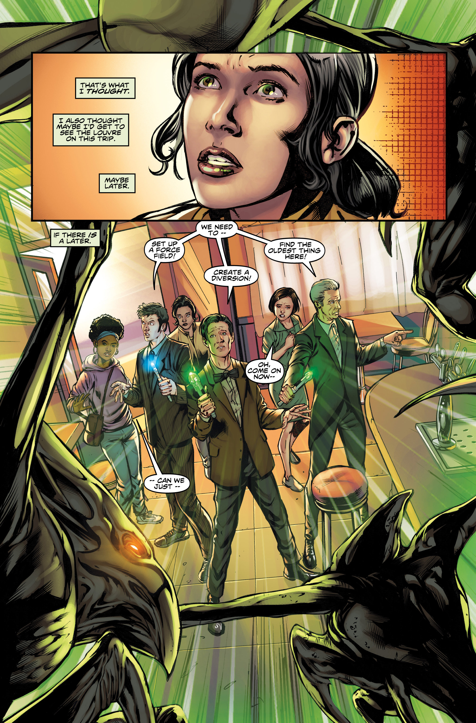 Read online Doctor Who Event 2015: Four Doctors comic -  Issue #2 - 8