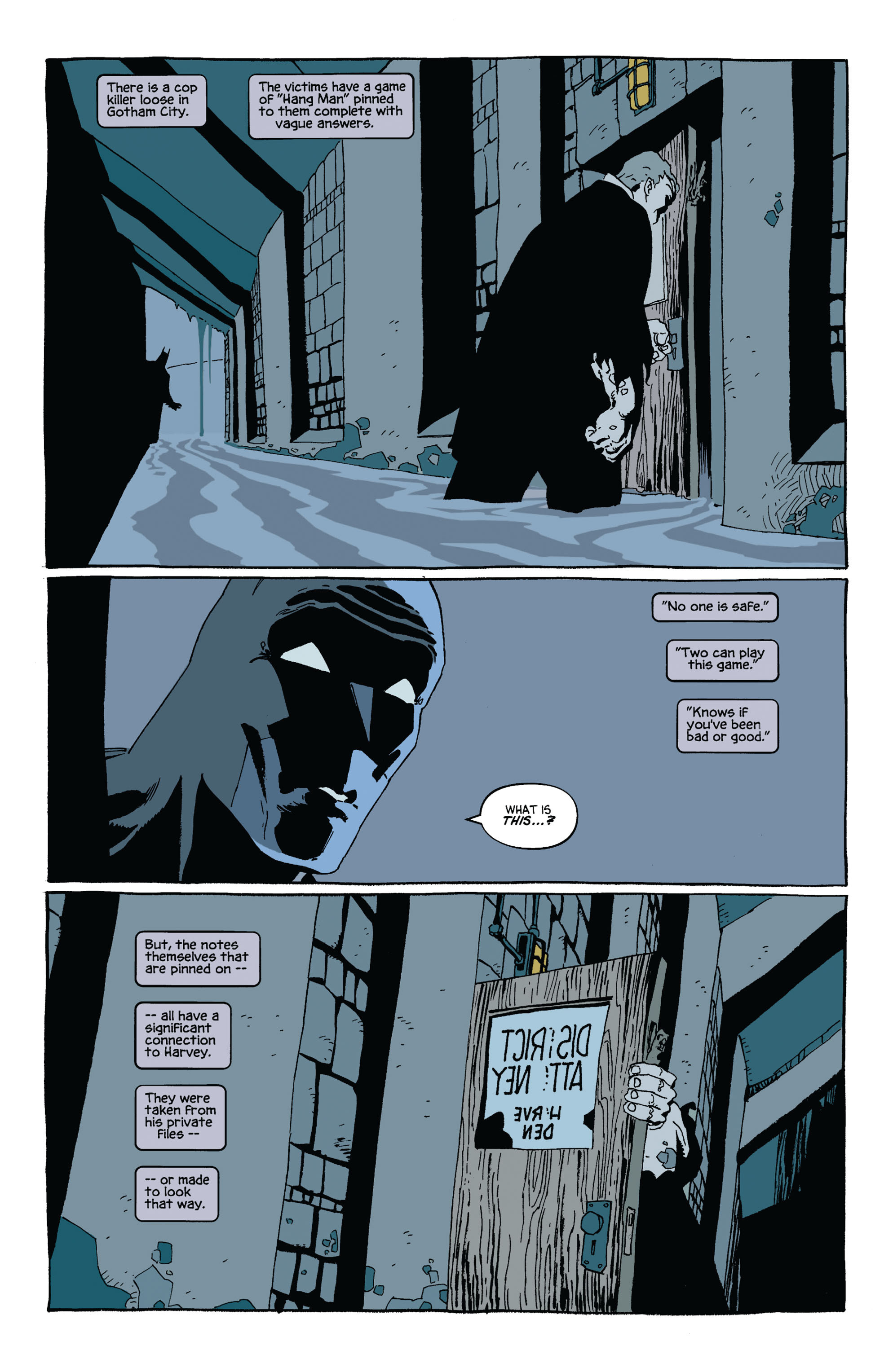 Read online Batman: Dark Victory (1999) comic -  Issue #4 - 8