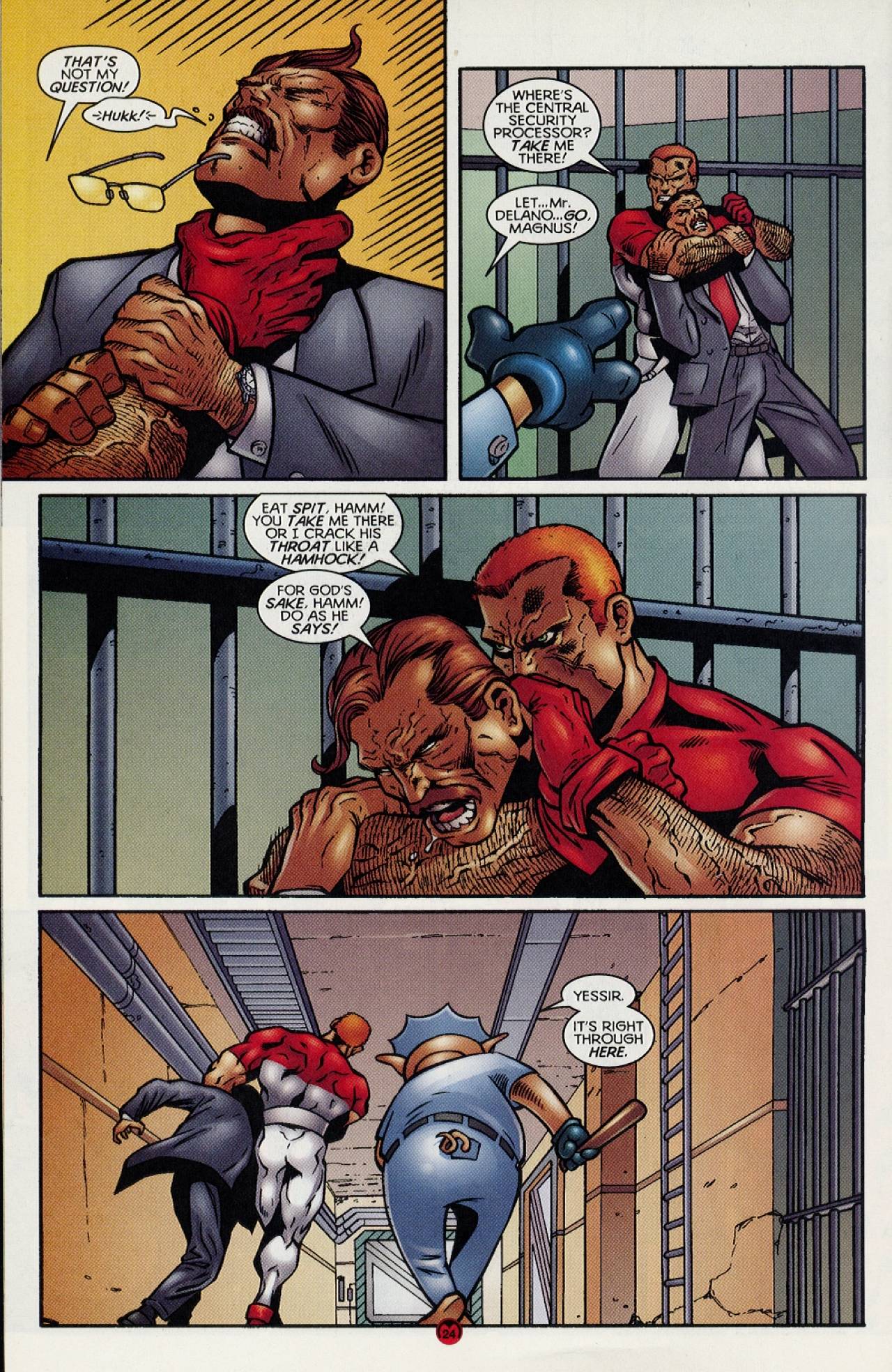 Read online Magnus Robot Fighter (1997) comic -  Issue #18 - 19