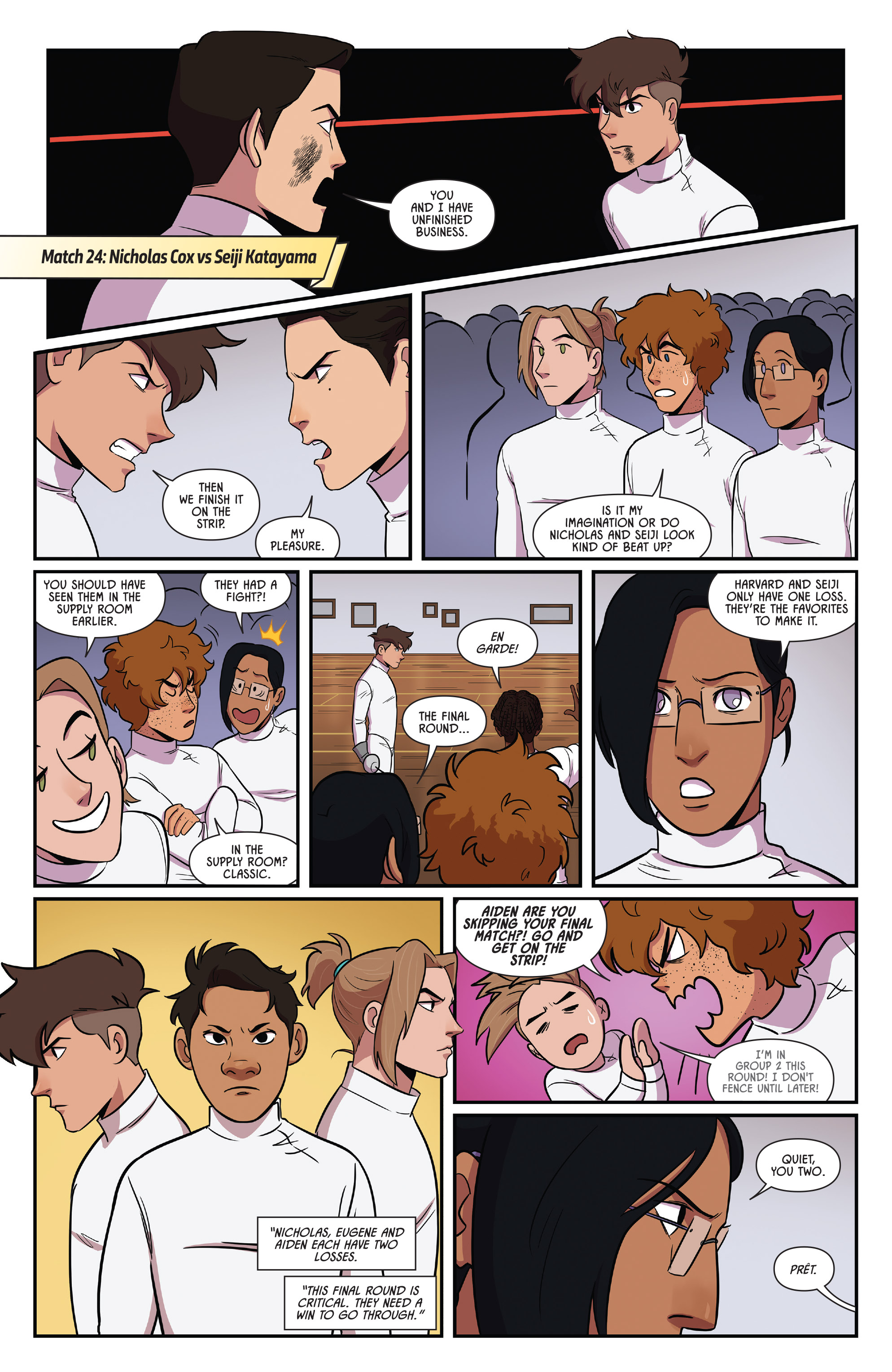 Read online Fence comic -  Issue # _TPB 3 - 35