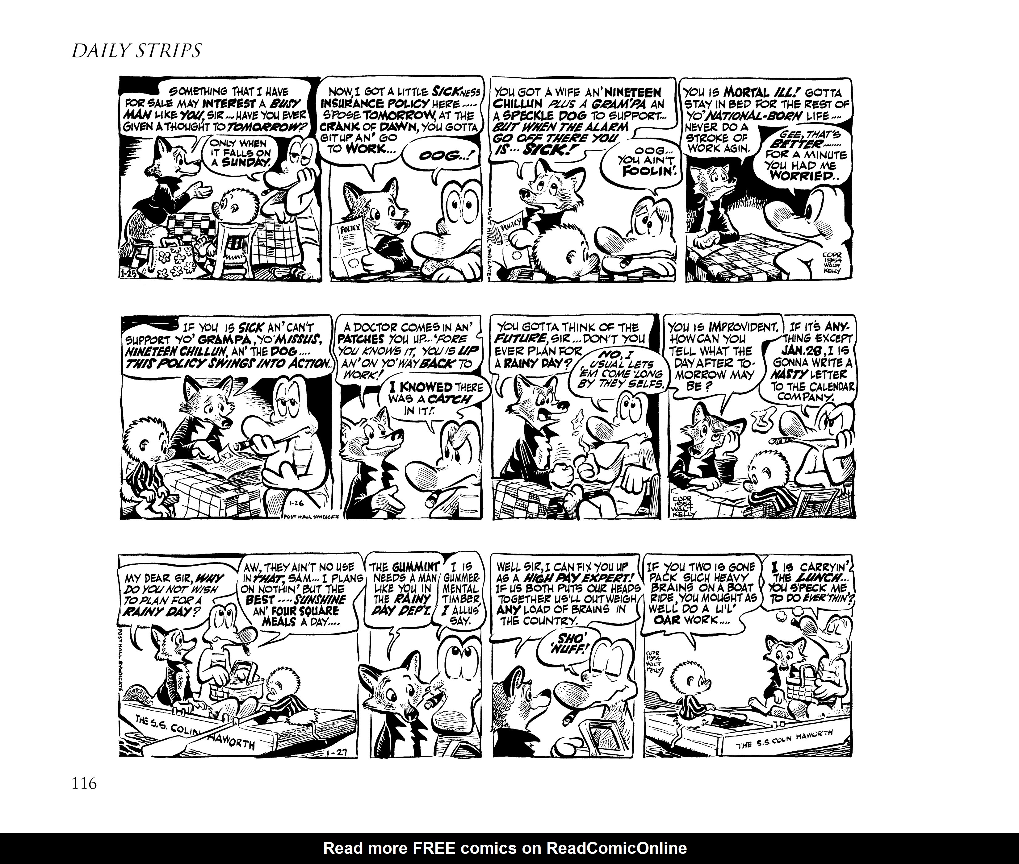 Read online Pogo by Walt Kelly: The Complete Syndicated Comic Strips comic -  Issue # TPB 3 (Part 2) - 28