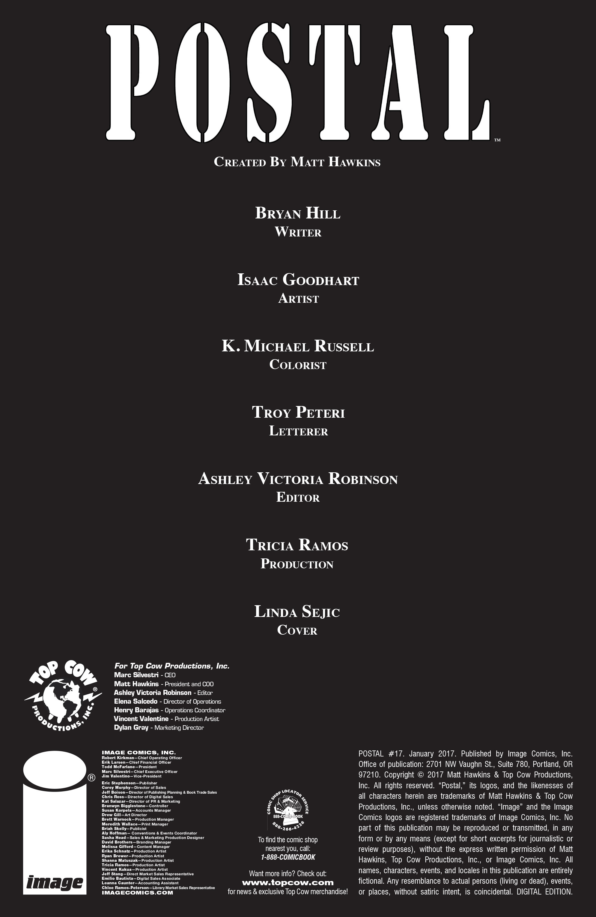 Read online Postal comic -  Issue #17 - 2