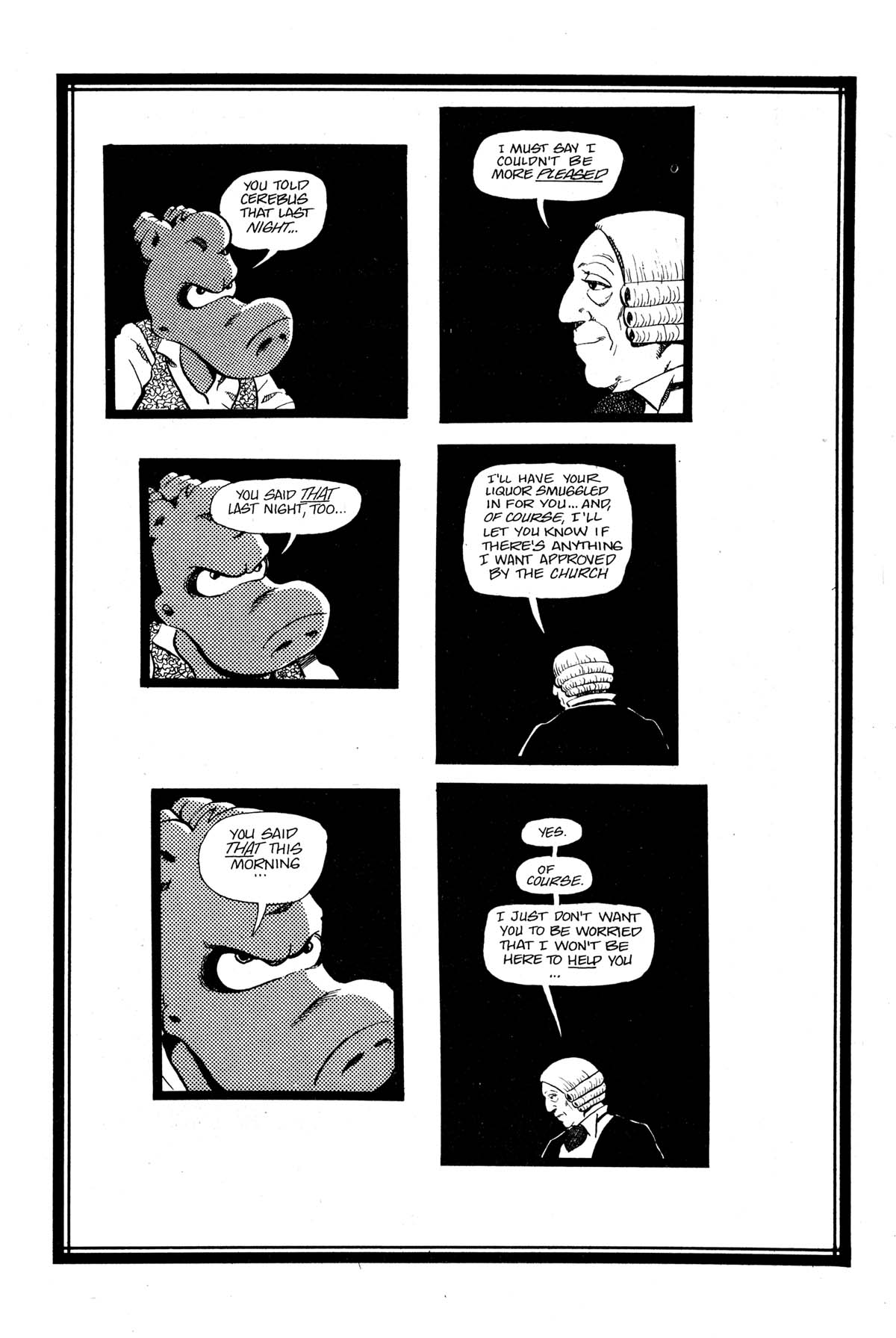 Read online Cerebus comic -  Issue #64 - 15