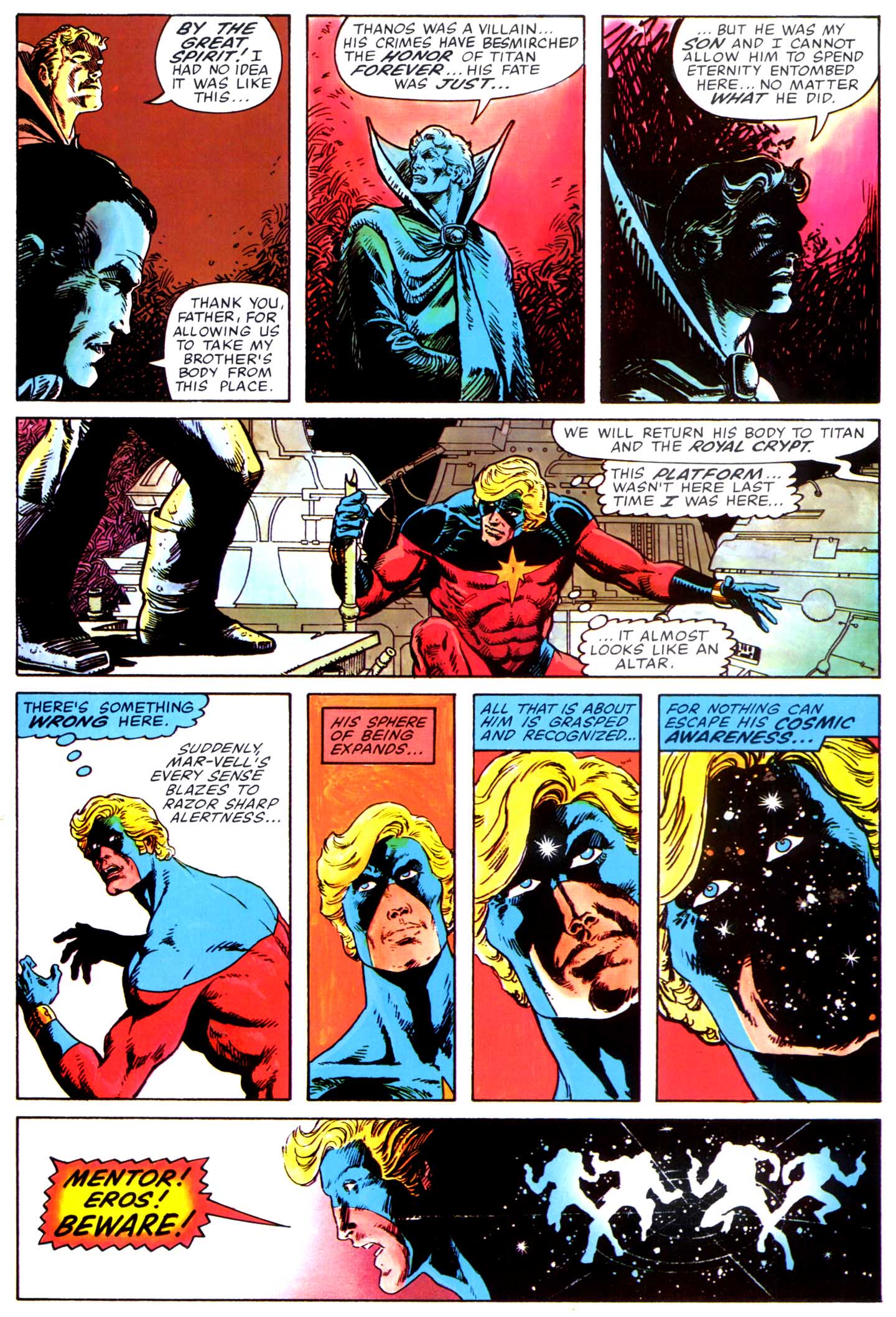 Read online Marvel Graphic Novel comic -  Issue #1 - The Death of Captain Marvel - 9