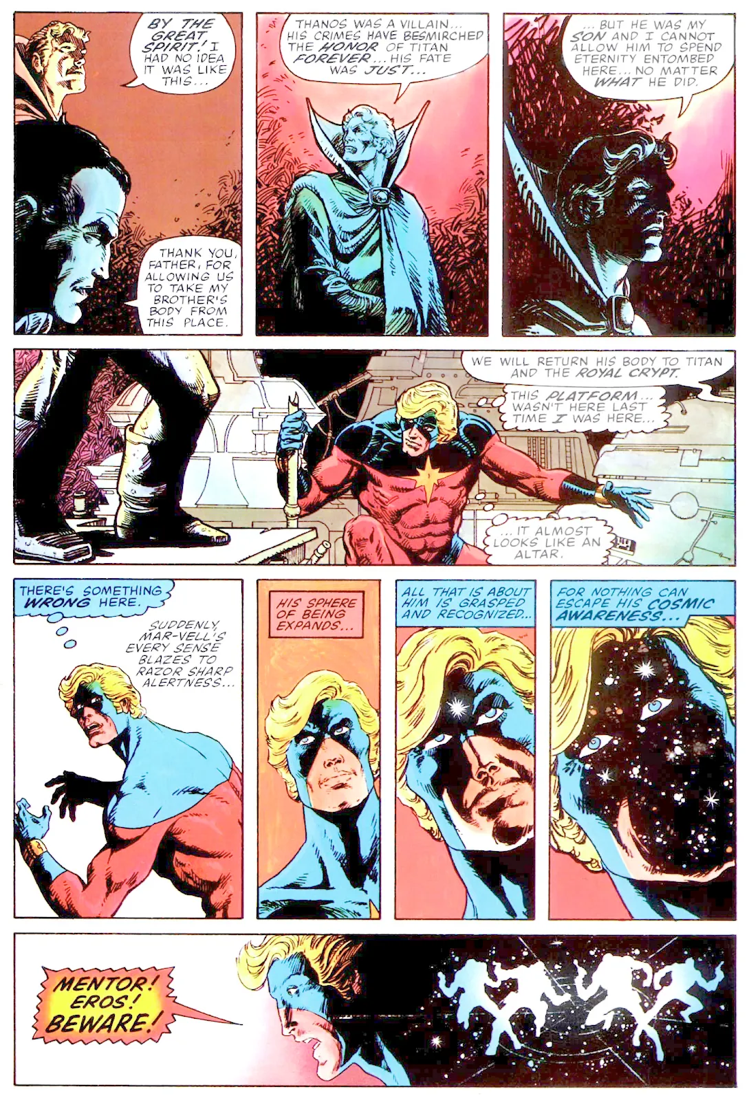 Marvel Graphic Novel Issue #01 – The Death of Captain Marvel | Read All