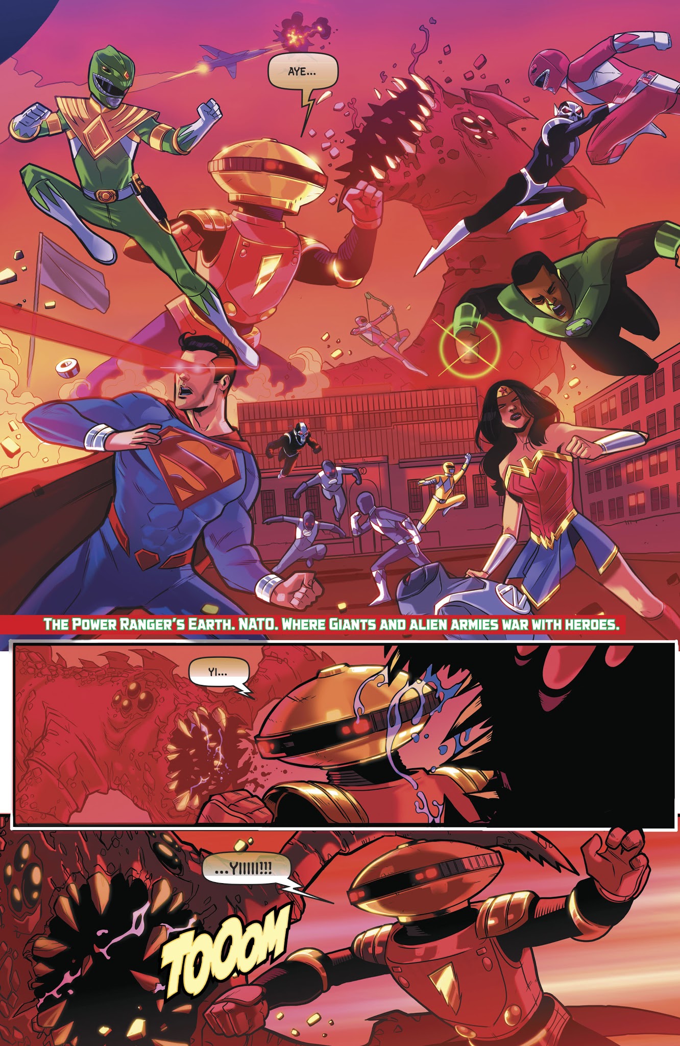 Read online Justice League/Mighty Morphin' Power Rangers comic -  Issue #6 - 4