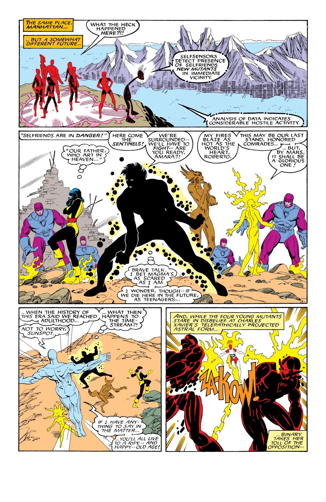 Read online New Mutants Classic comic -  Issue # TPB 7 - 73