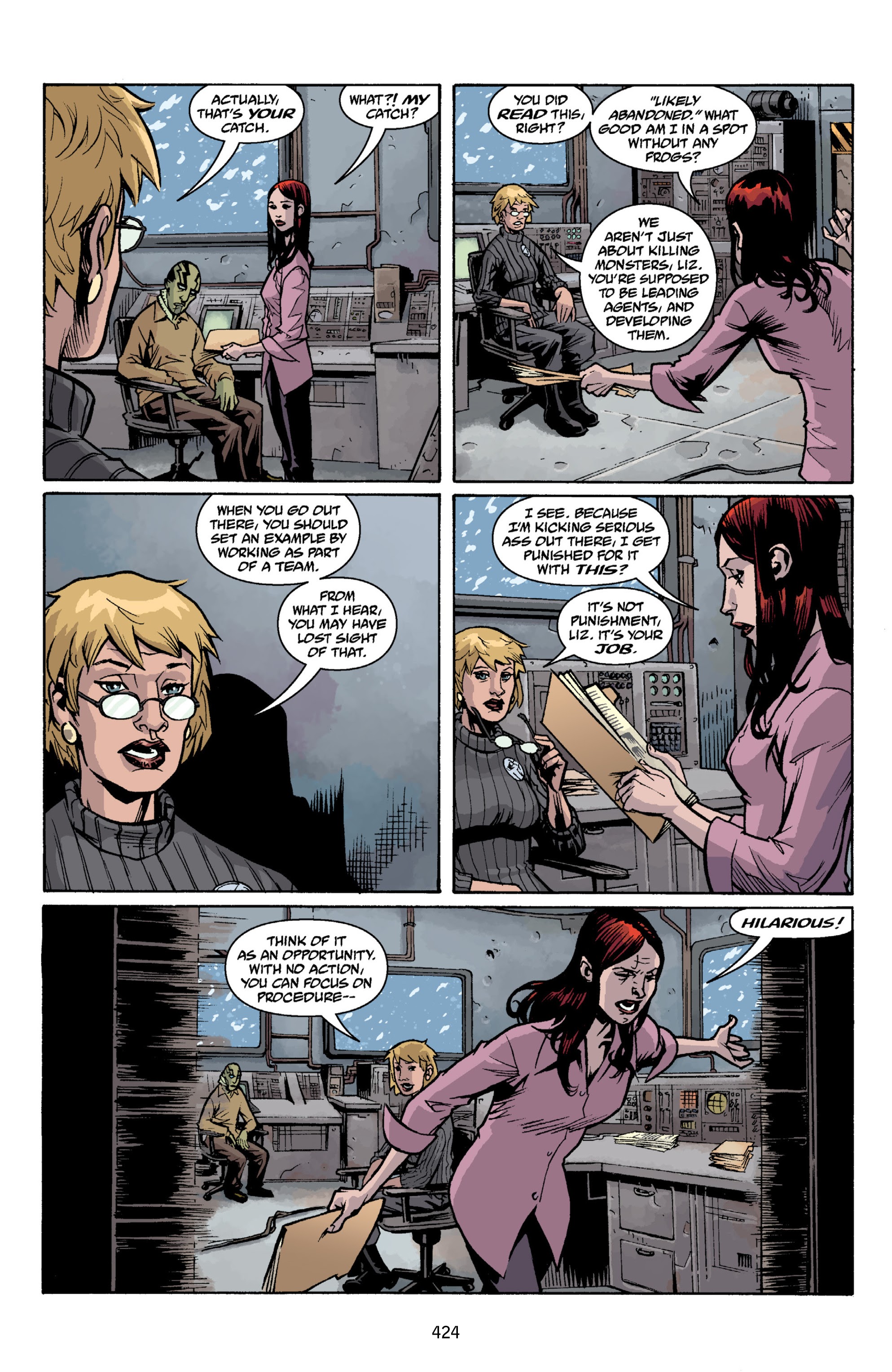 Read online B.P.R.D.: Plague of Frogs (2011) comic -  Issue # TPB 2 (Part 5) - 14