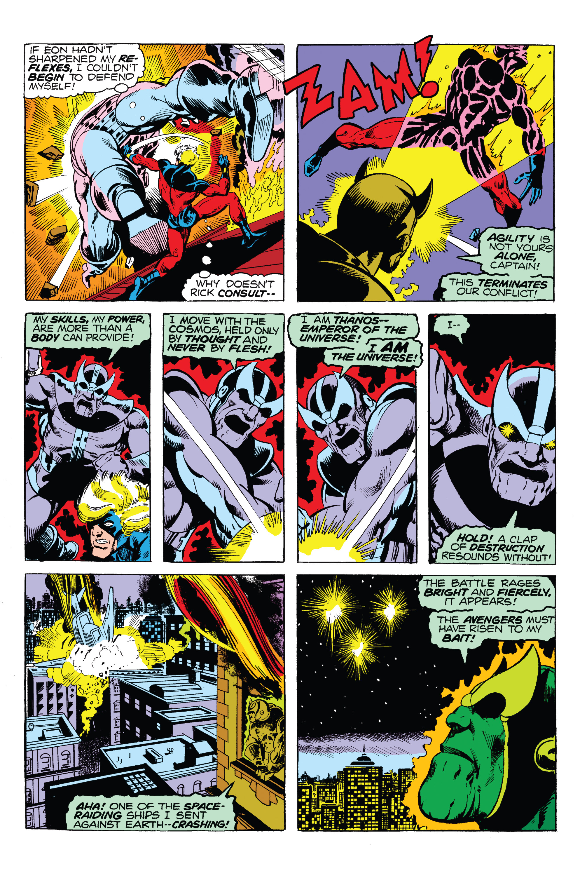 Read online Marvel-Verse: Thanos comic -  Issue # TPB - 31