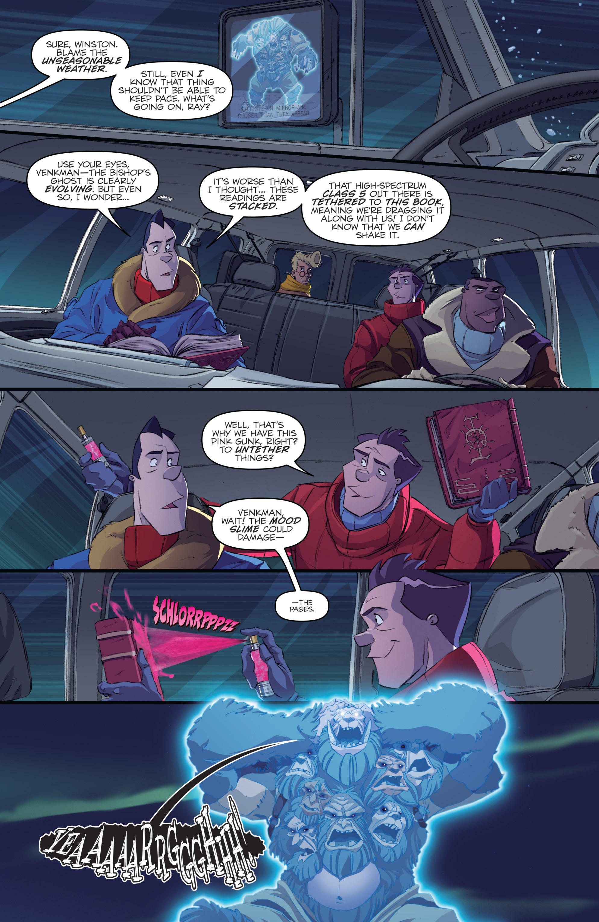 Read online Ghostbusters: International comic -  Issue #10 - 12