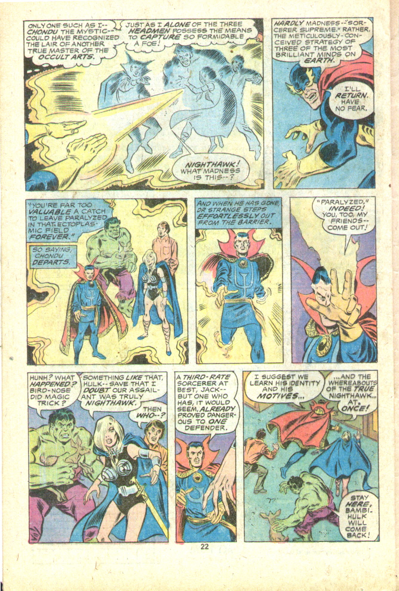 Read online The Defenders (1972) comic -  Issue #31 - 14