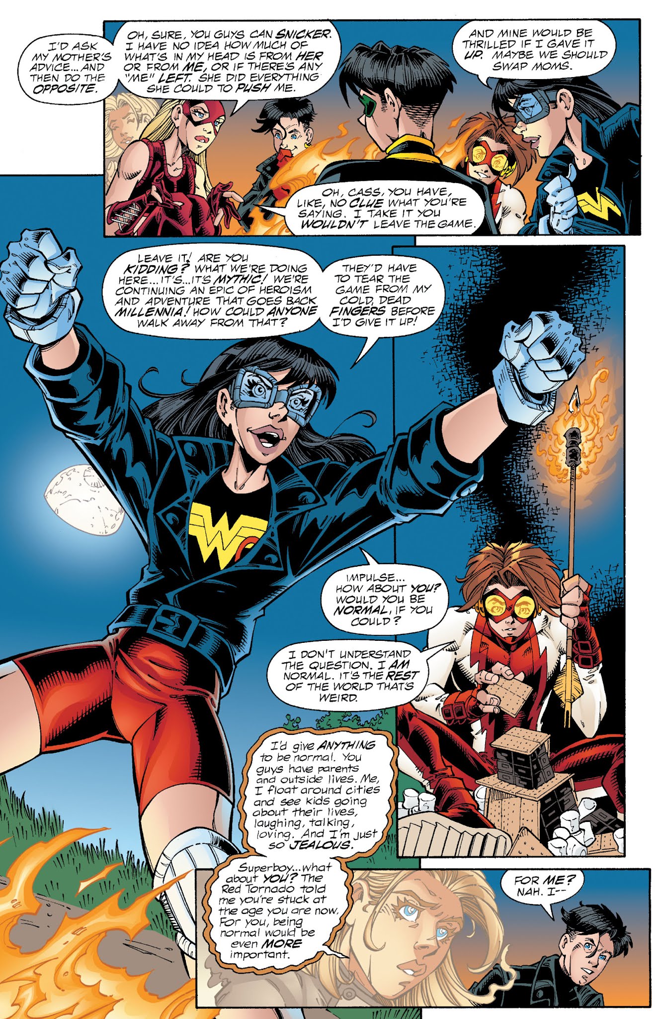 Read online Teen Titans: A Celebration of 50 Years comic -  Issue # TPB (Part 3) - 92