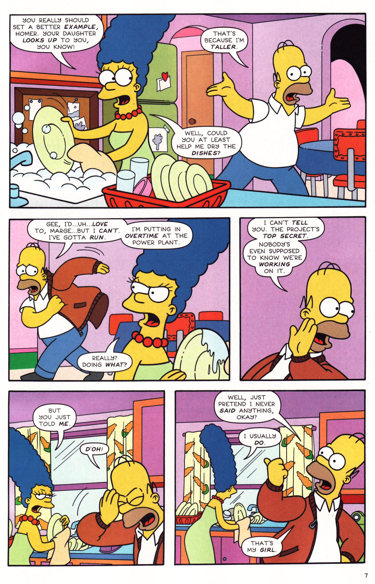Read online Simpsons Comics comic -  Issue #138 - 9