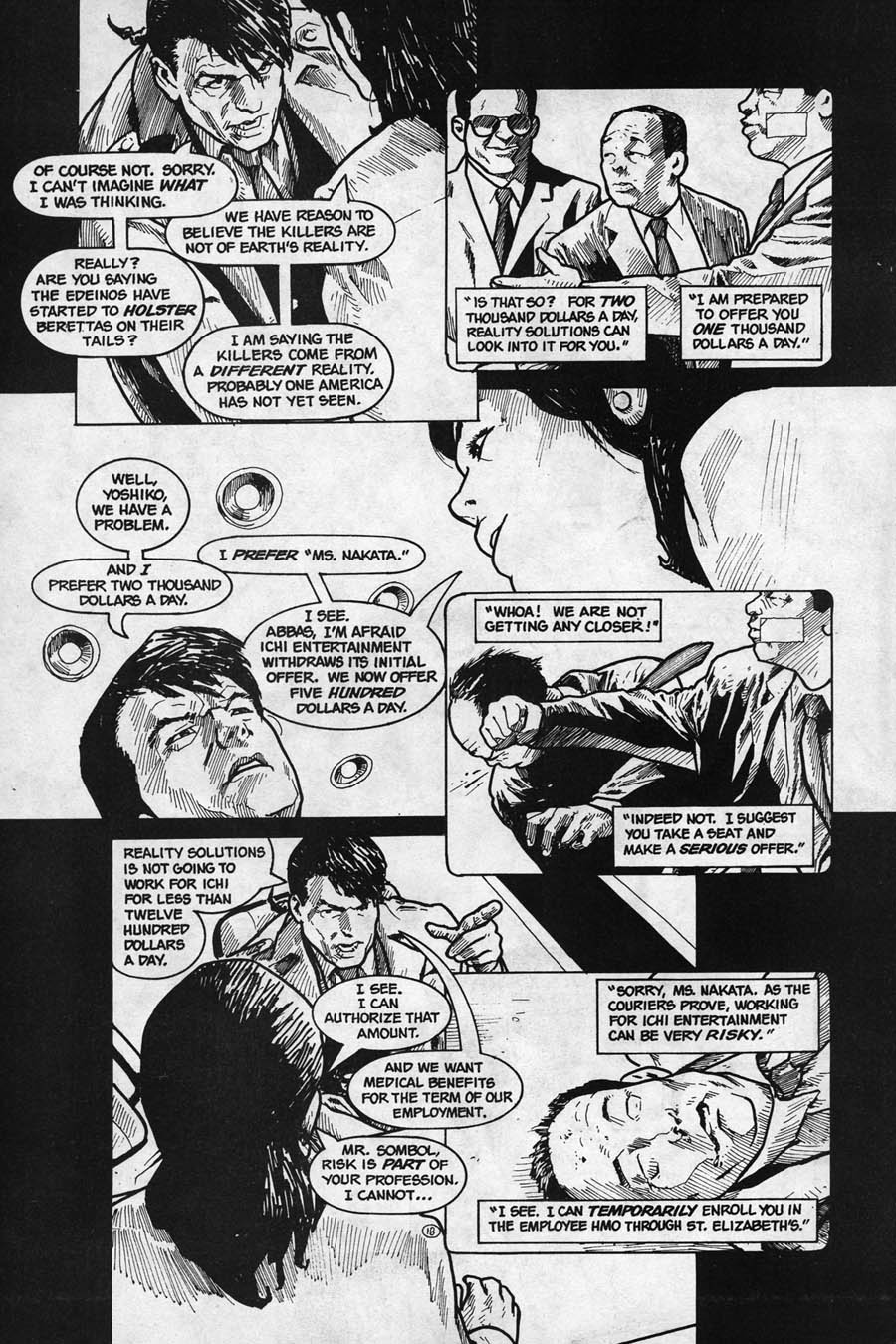 Read online Torg comic -  Issue #1 - 18