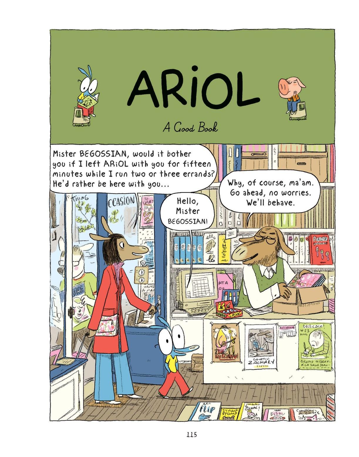 Read online Ariol comic -  Issue # TPB 2 - 117