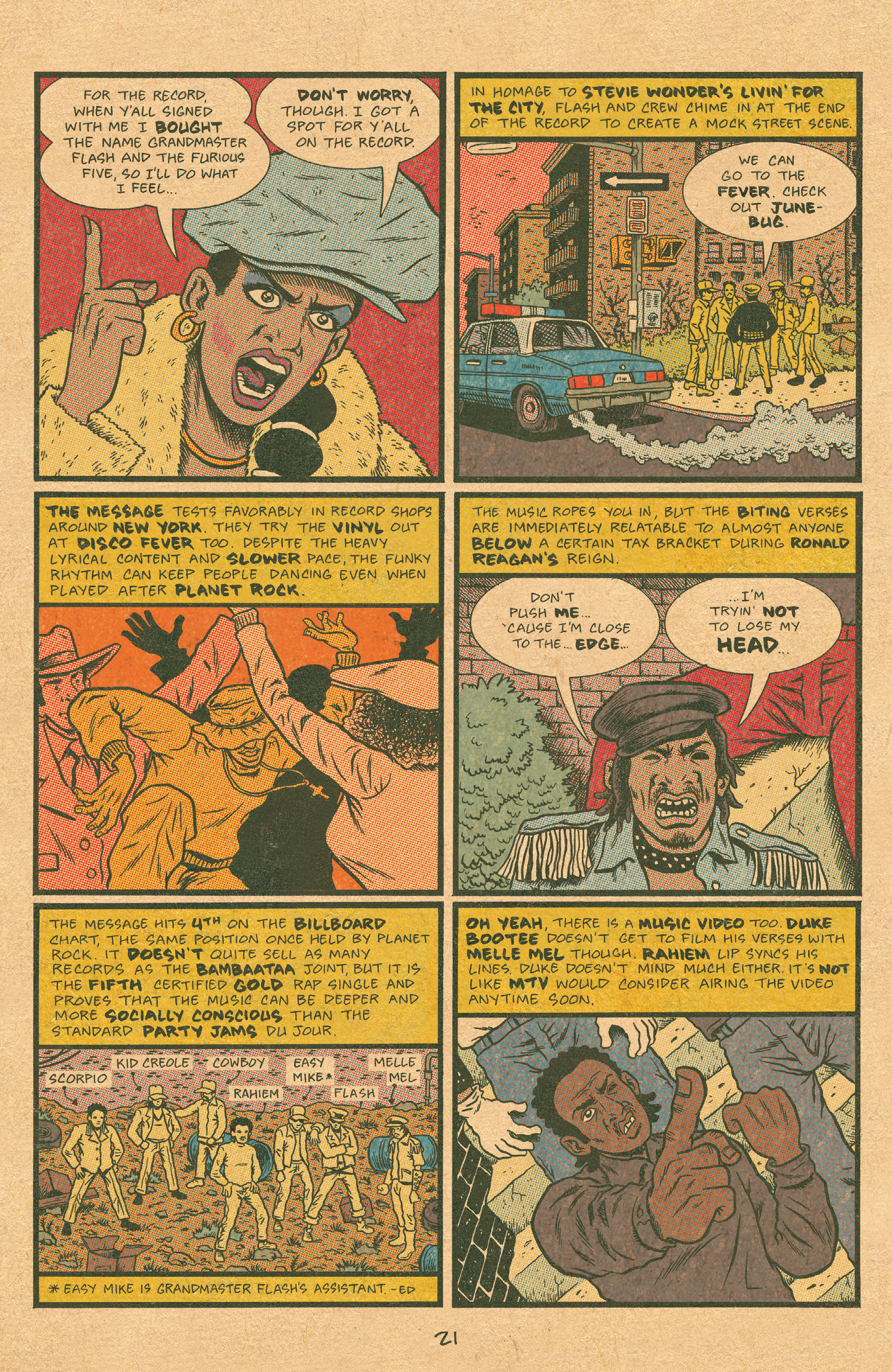 Read online Hip Hop Family Tree (2015) comic -  Issue #6 - 22