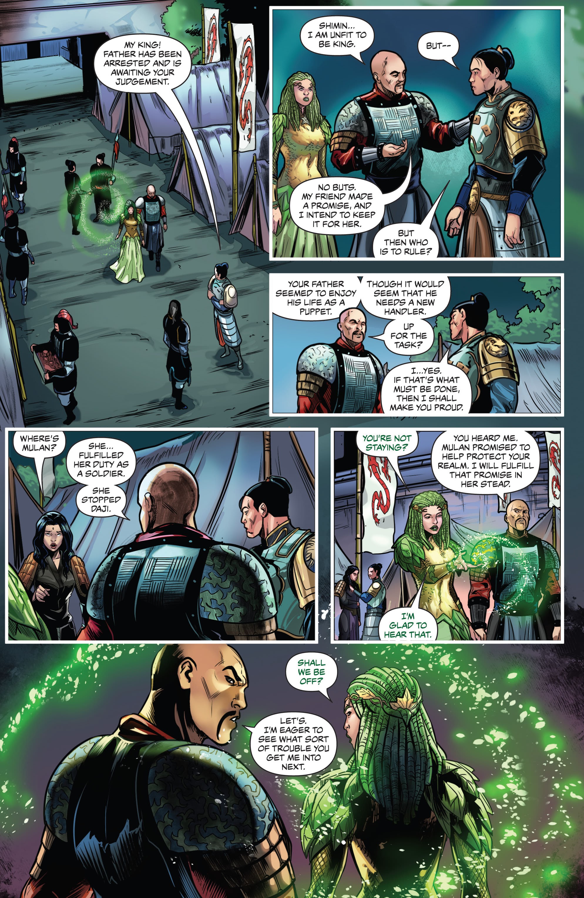 Read online Shang comic -  Issue #3 - 32