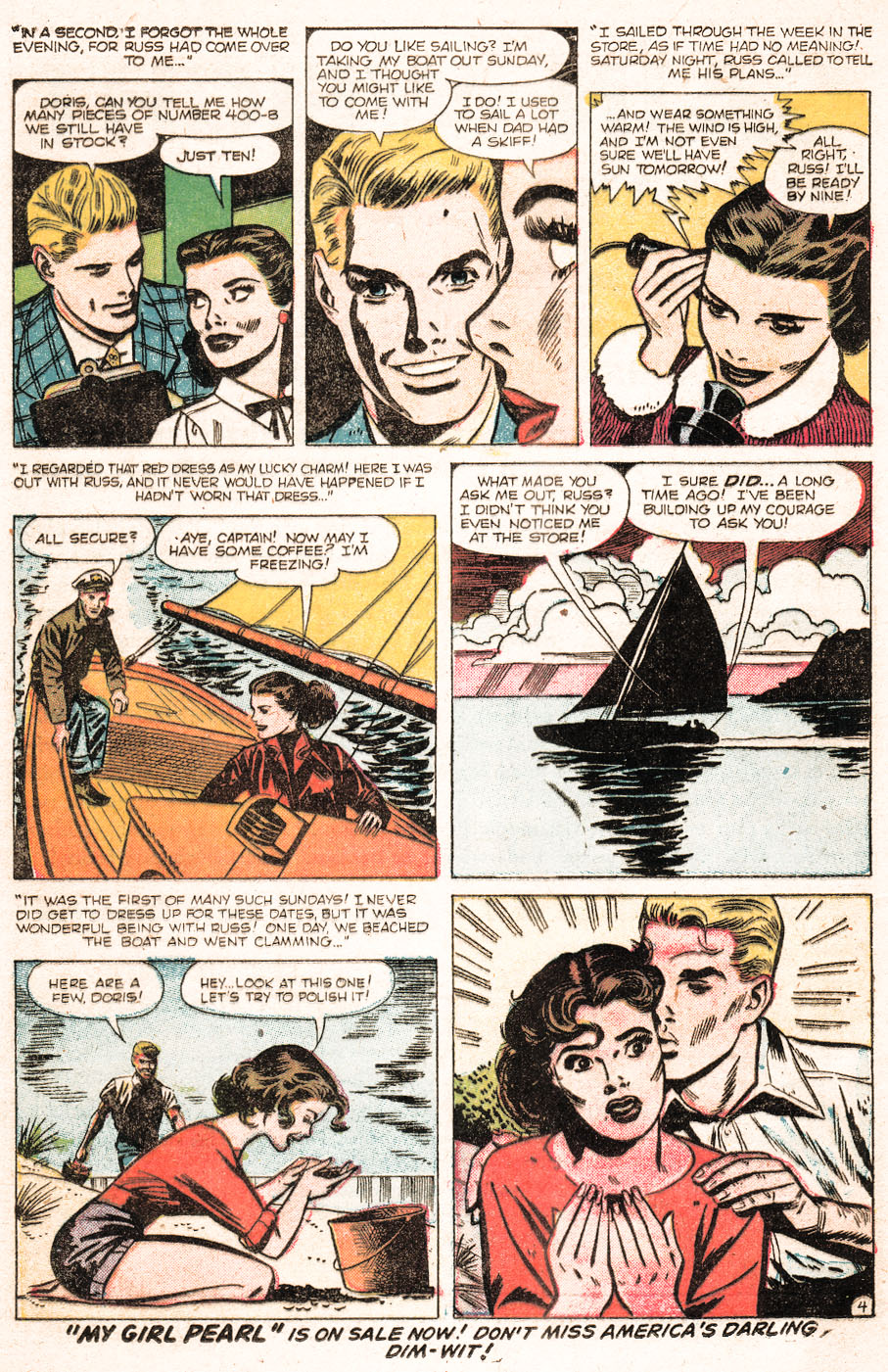 Read online Love Romances comic -  Issue #51 - 14