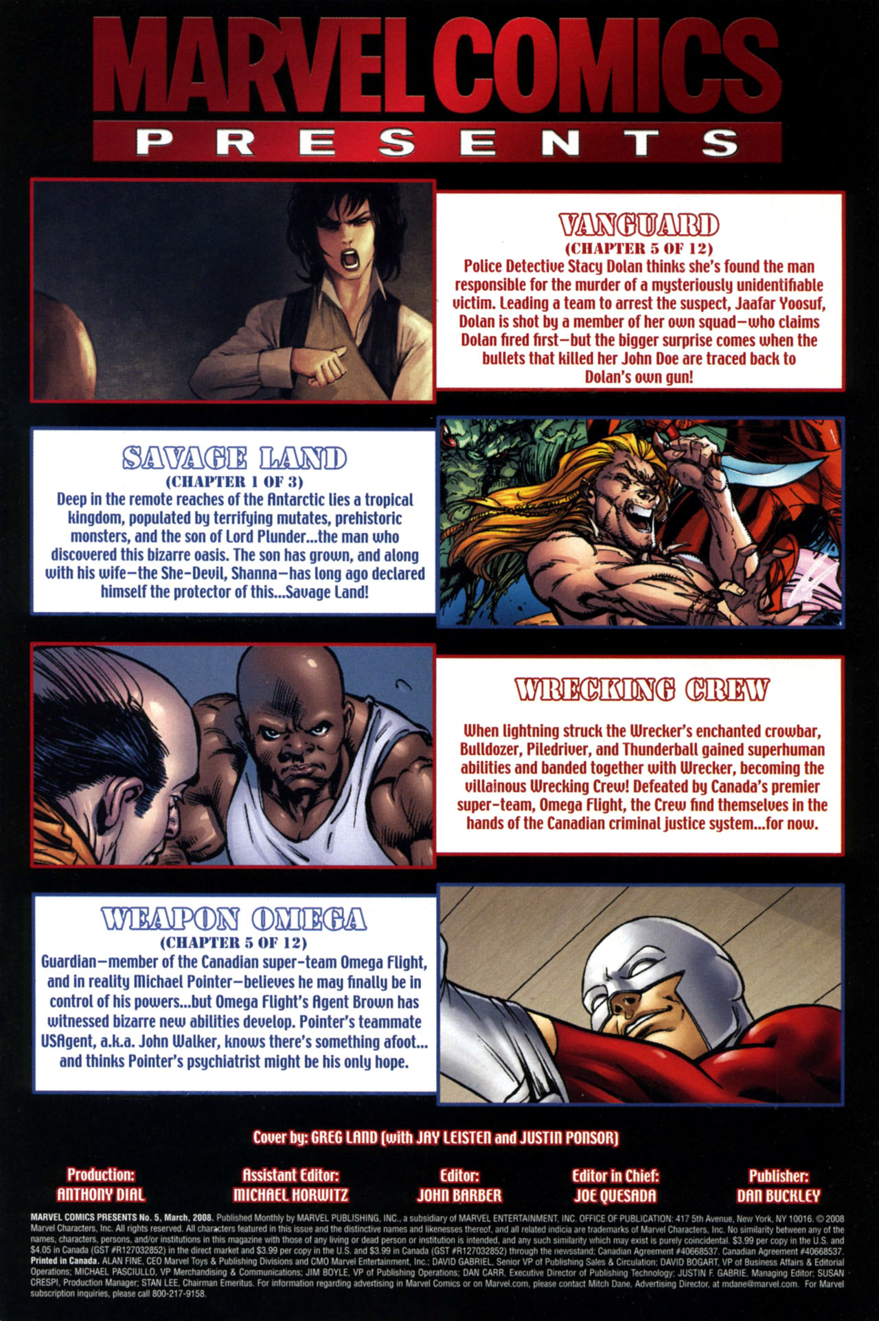 Read online Marvel Comics Presents comic -  Issue #5 - 2