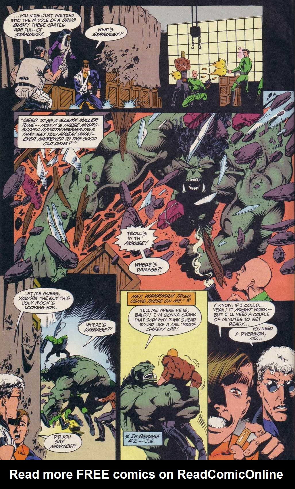 Read online Damage (1994) comic -  Issue #4 - 23